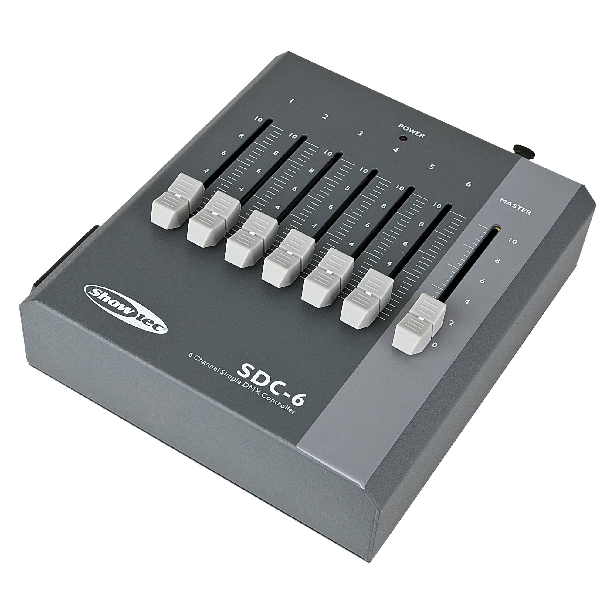 Showtec SDC-6 6 Kanal-Mischpult