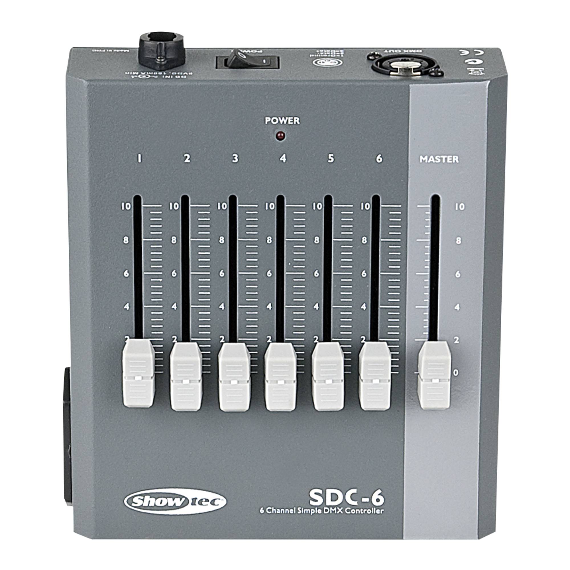 Showtec SDC-6 6 Kanal-Mischpult