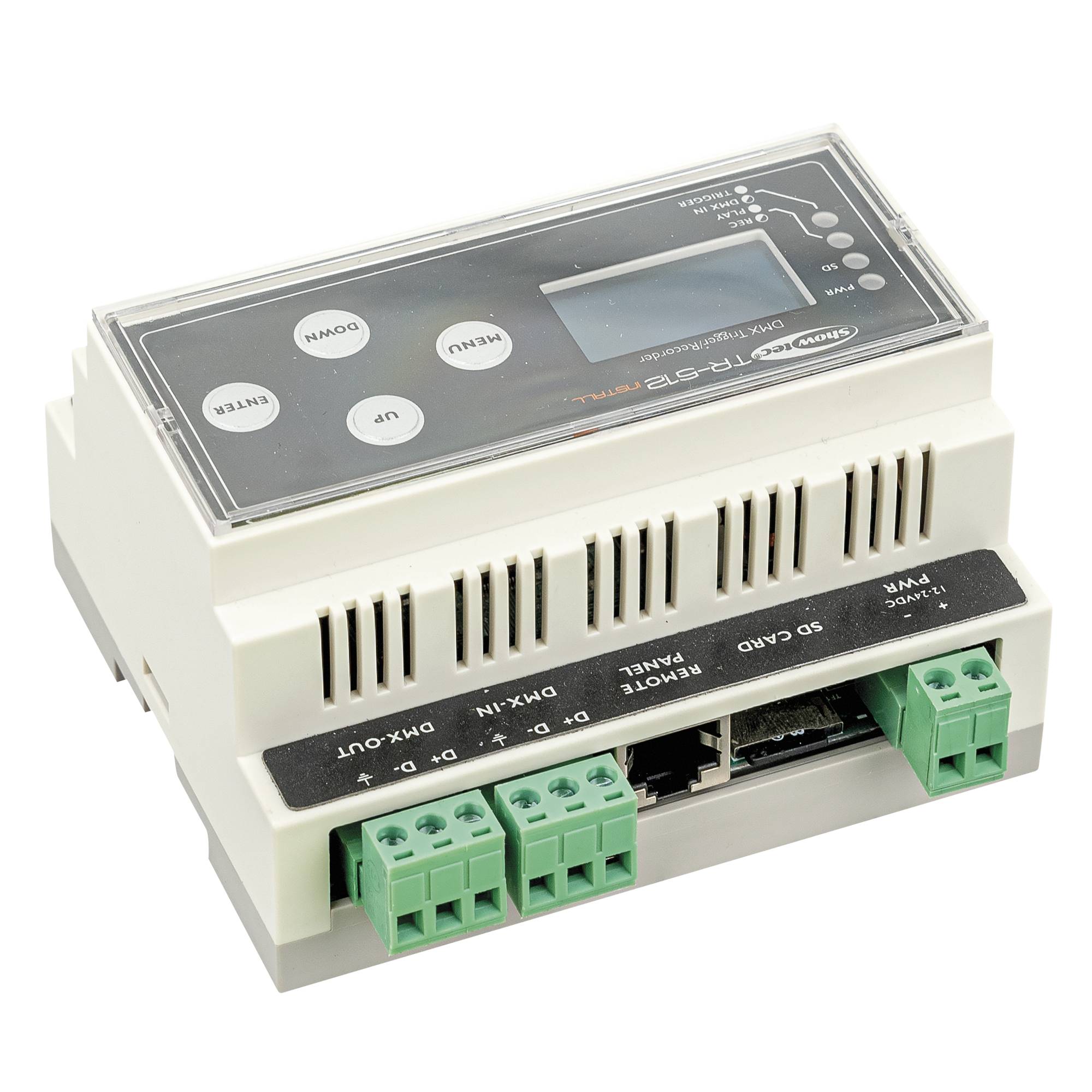 Showtec TR-512 Install Din-rail