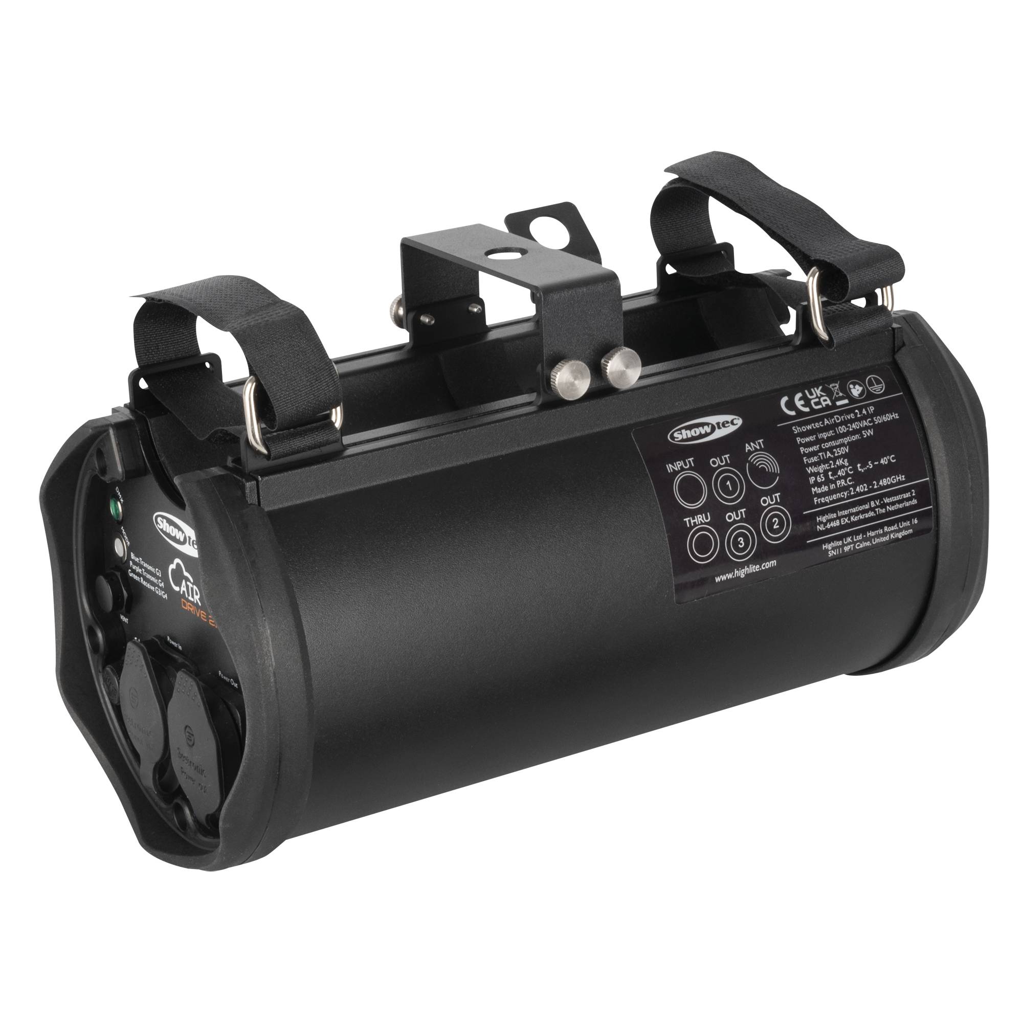 Showtec AirDrive 2.4 IP 3-pin XLR DMX-Transceiver