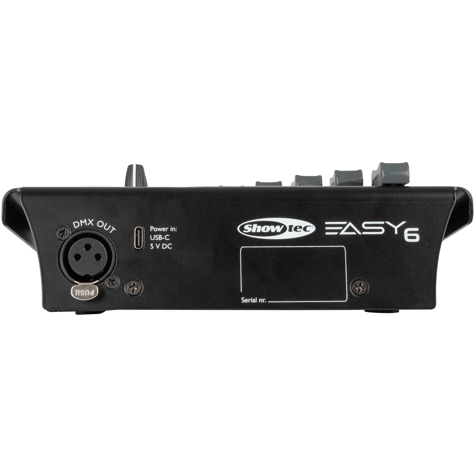 Showtec Easy 6 Mobile DMX controller 6-Kanal - DMX, 3-polig