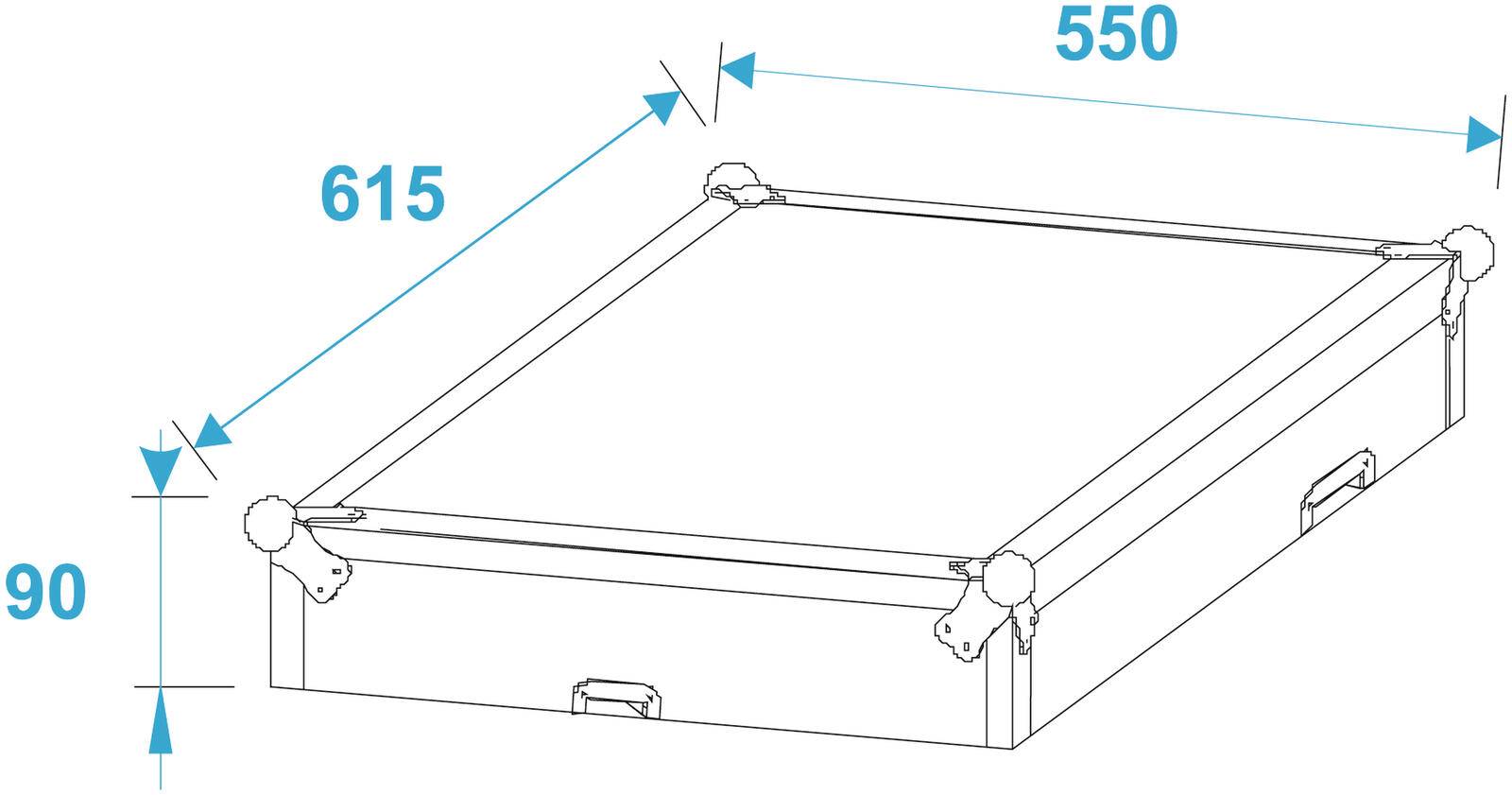 ROADINGER Spezial-Kombi-Case Profi, 6HE