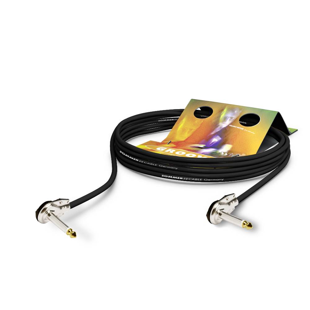 Instrumentenkabel Tricone® XXL, 1 x 0,50 mm² | Klinke 90° / Klinke 90°, HICON