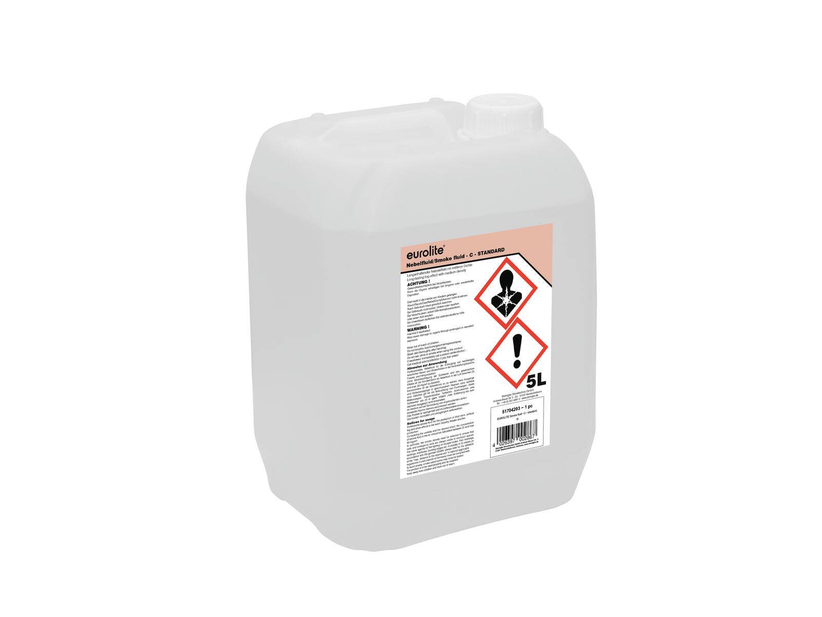 EUROLITE SMOKE FLUID -C- Standard, 5l, Nebelfluid
