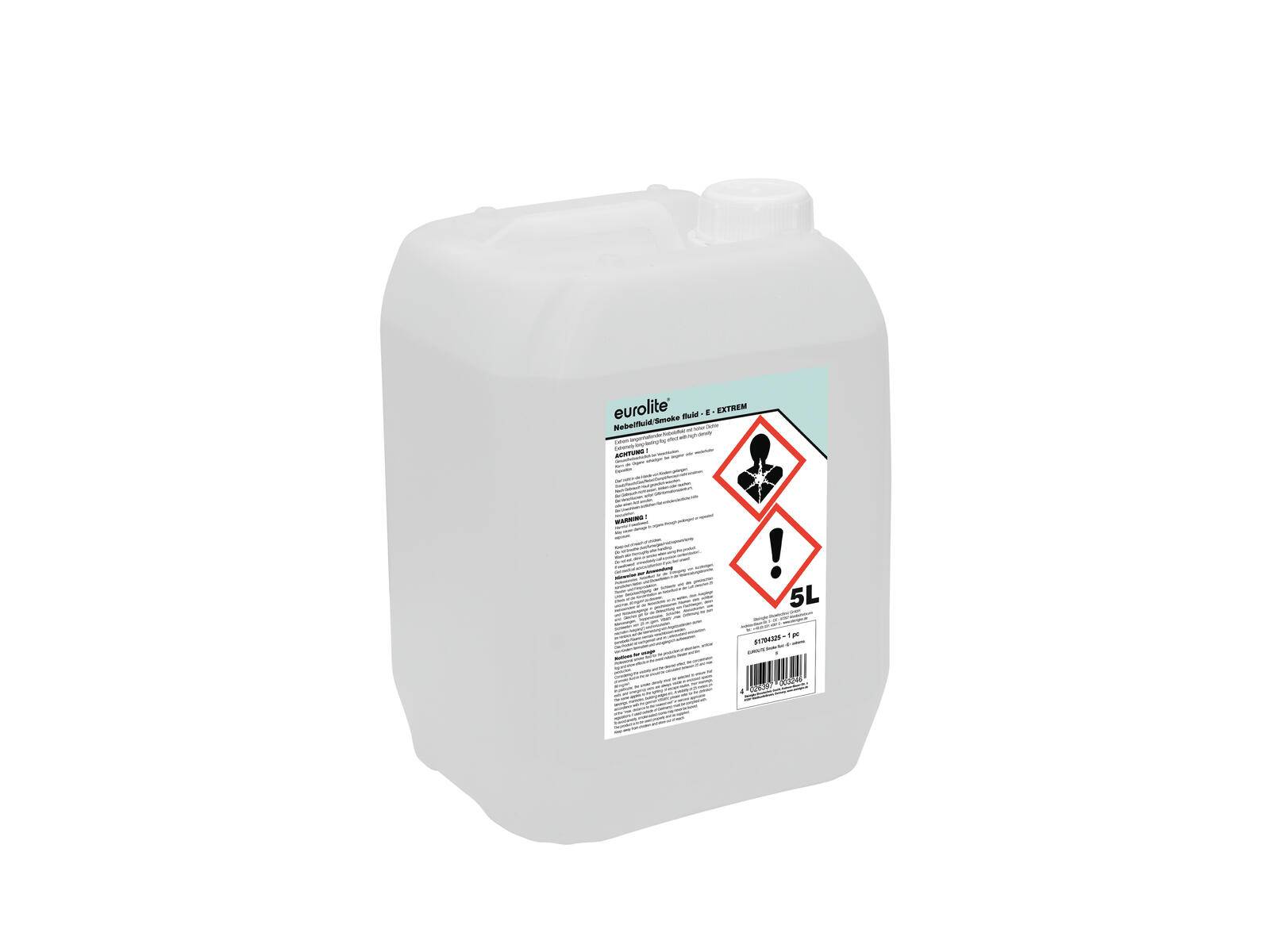 EUROLITE SMOKE FLUID -E- Extrem, 5l, Nebelfluid