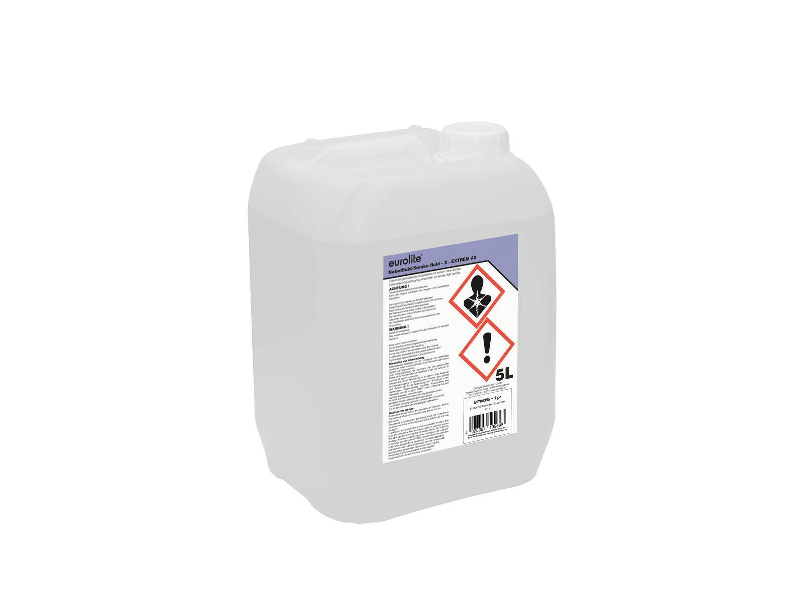 EUROLITE SMOKE FLUID -X- Extrem A2, 5l, Nebelfluid