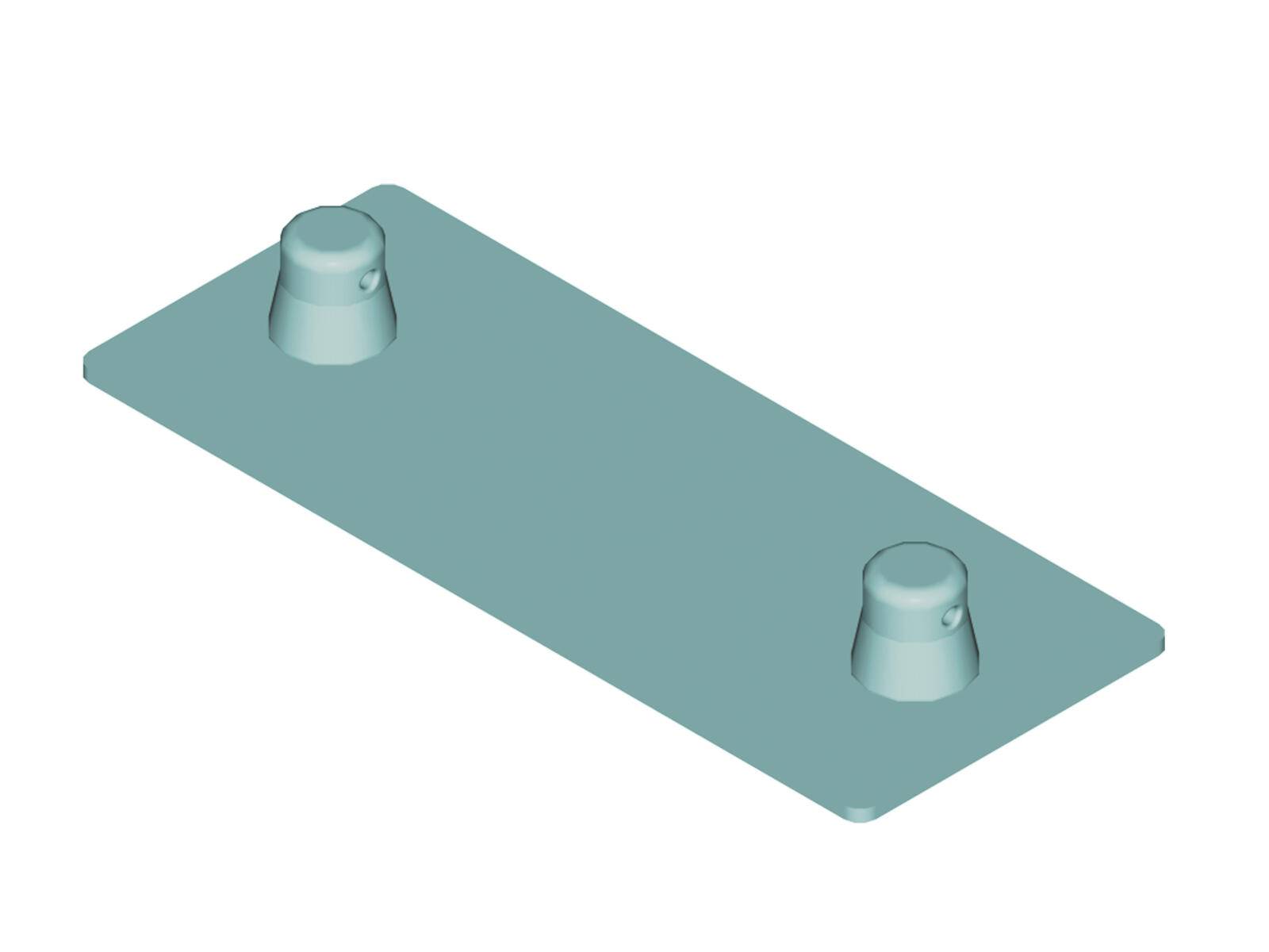 ALUTRUSS DECOLOCK DQ2-BPM Bodenplatte MALE