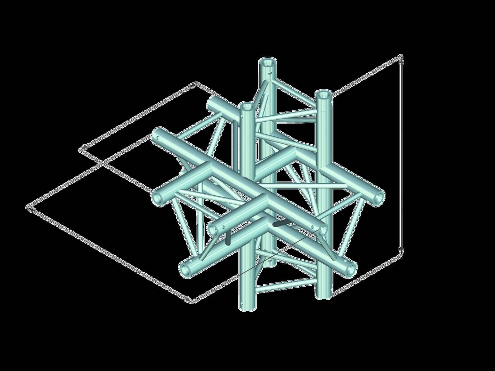 ALUTRUSS DECOLOCK DQ3-PAT51 5-Weg Ecke /