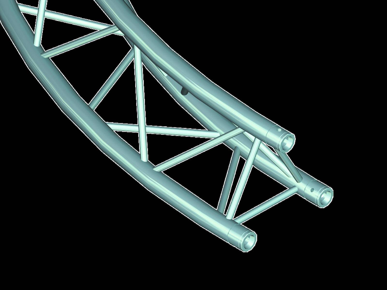 ALUTRUSS TRILOCK 6082 Vollkreis d=4m (innen) / 4-tlg.