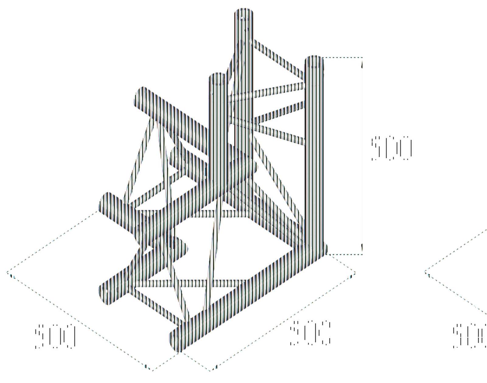 ALUTRUSS TRILOCK E-GL33 C-33 3-Weg-Ecke