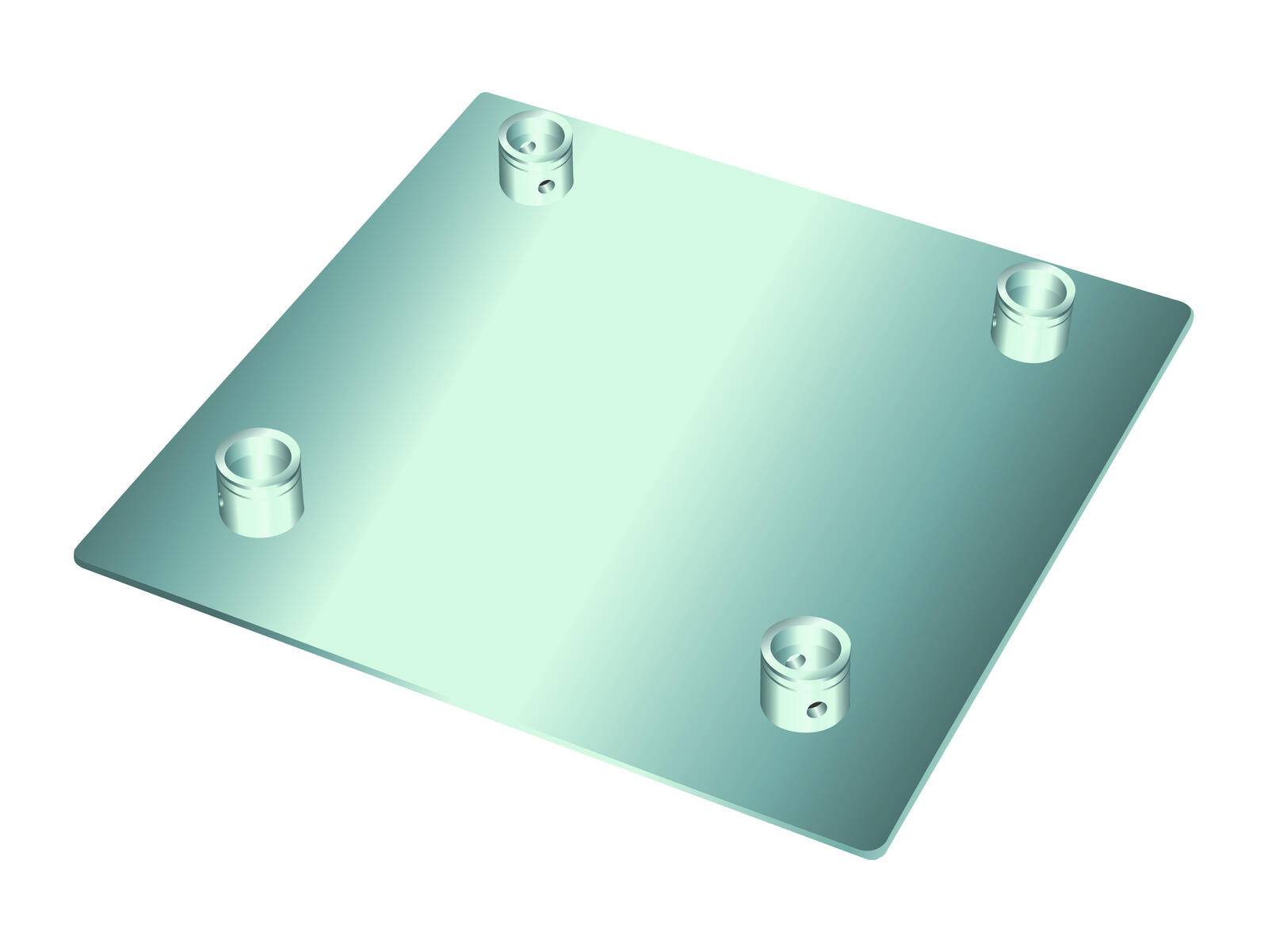 ALUTRUSS QUADLOCK TQ390-BP Bodenplatte