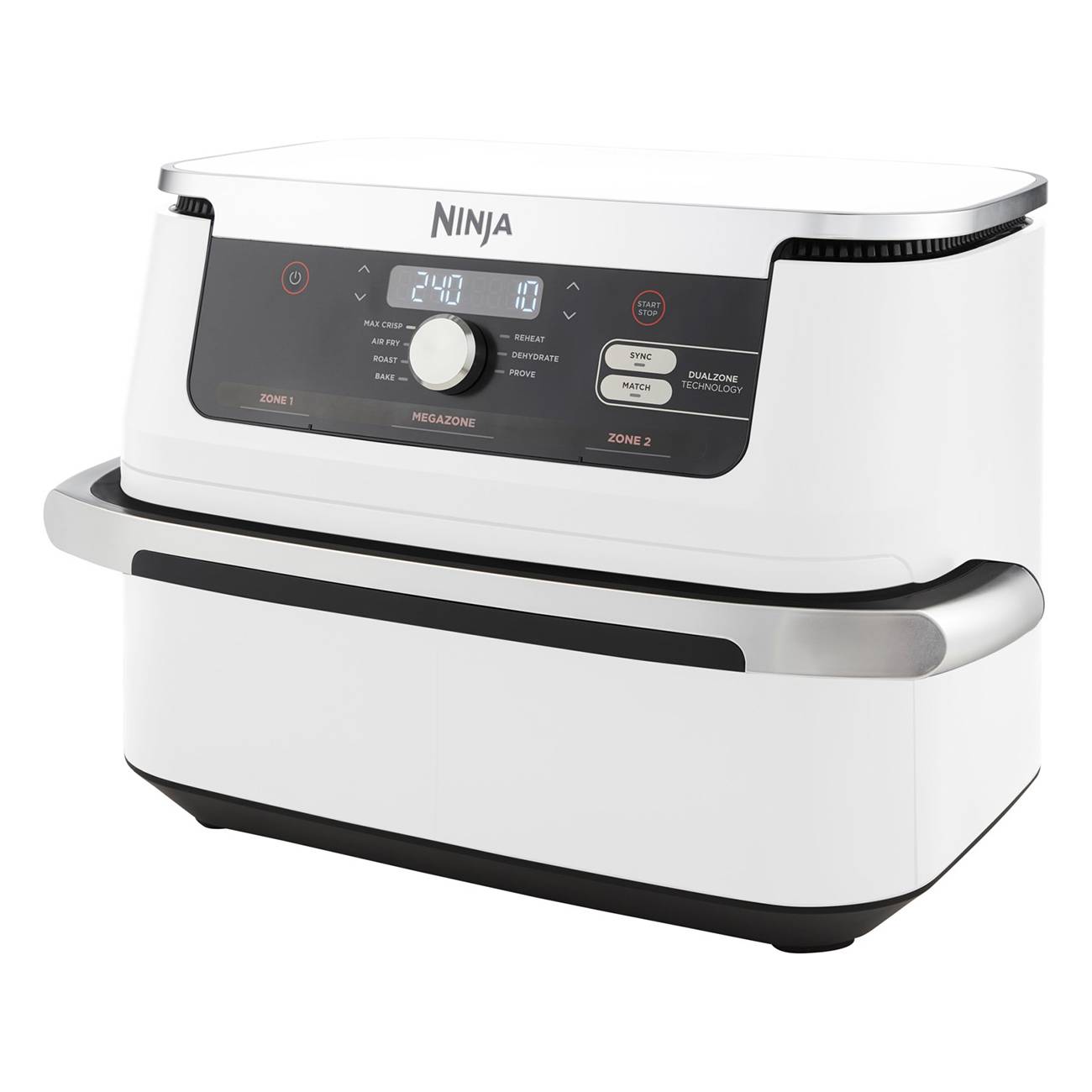 Ninja AF500EUWH Foodi FlexDrawer Heißluftfritteuse