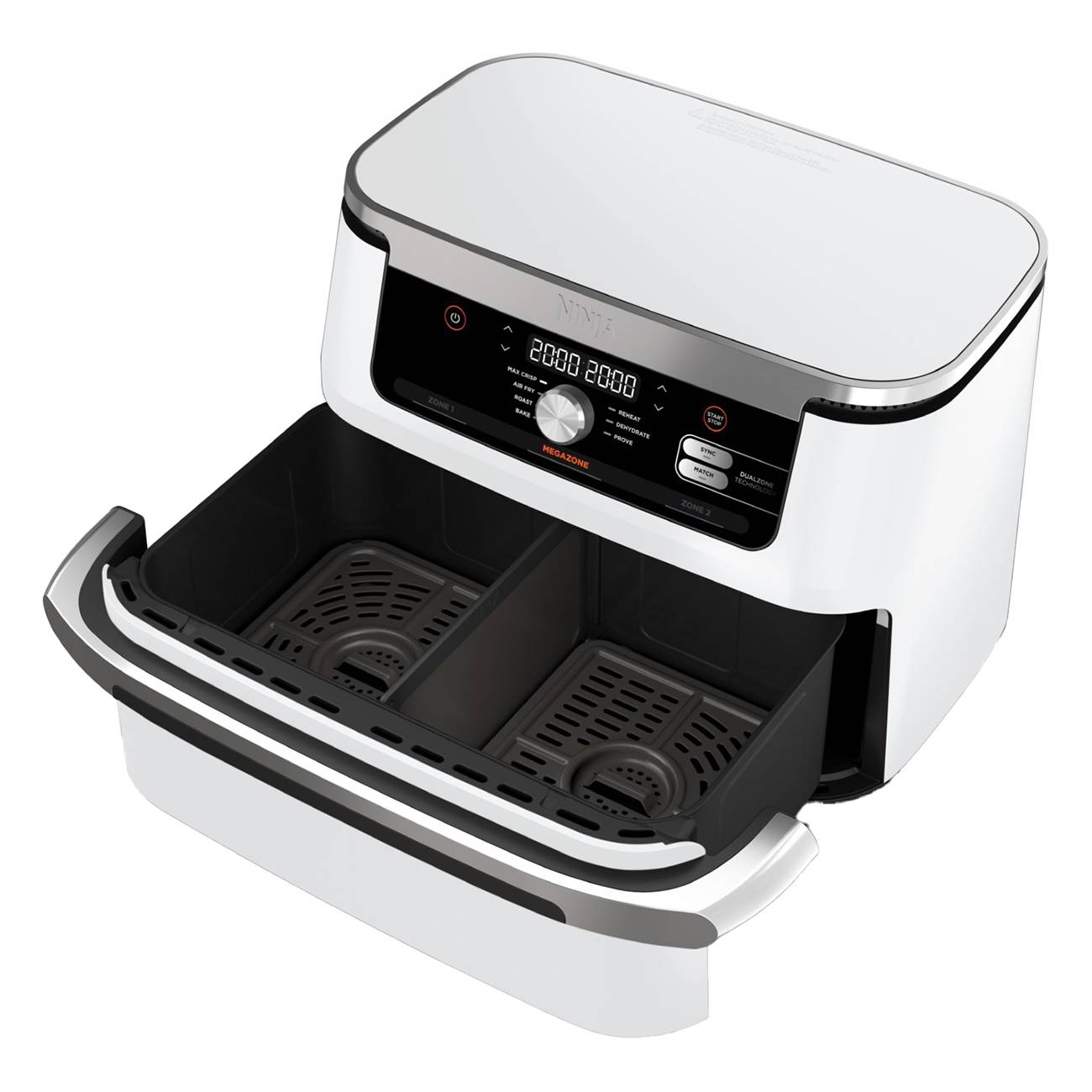 Ninja AF500EUWH Foodi FlexDrawer Heißluftfritteuse