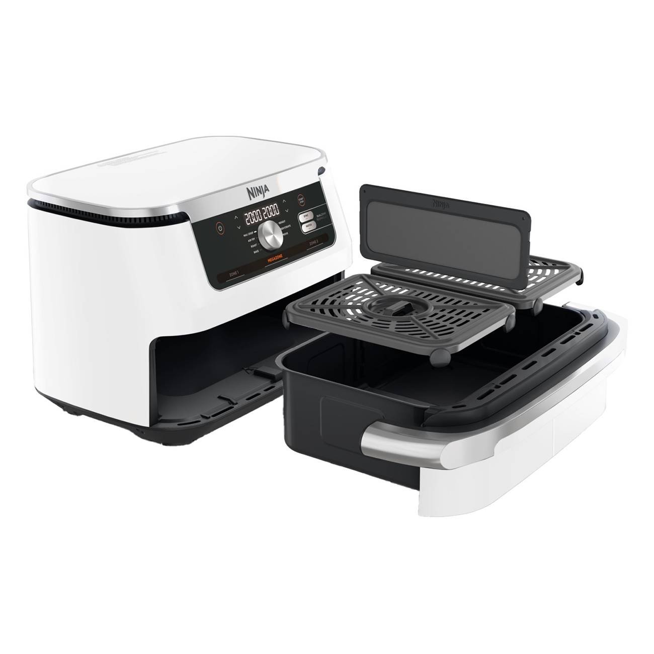 Ninja AF500EUWH Foodi FlexDrawer Heißluftfritteuse