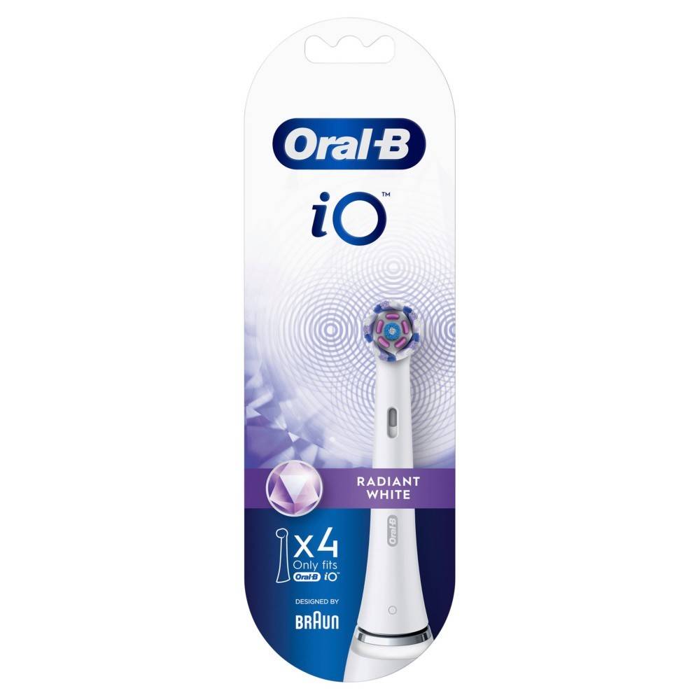 ORAL-B Aufsteckbürste EB iO Radiant ws 4er