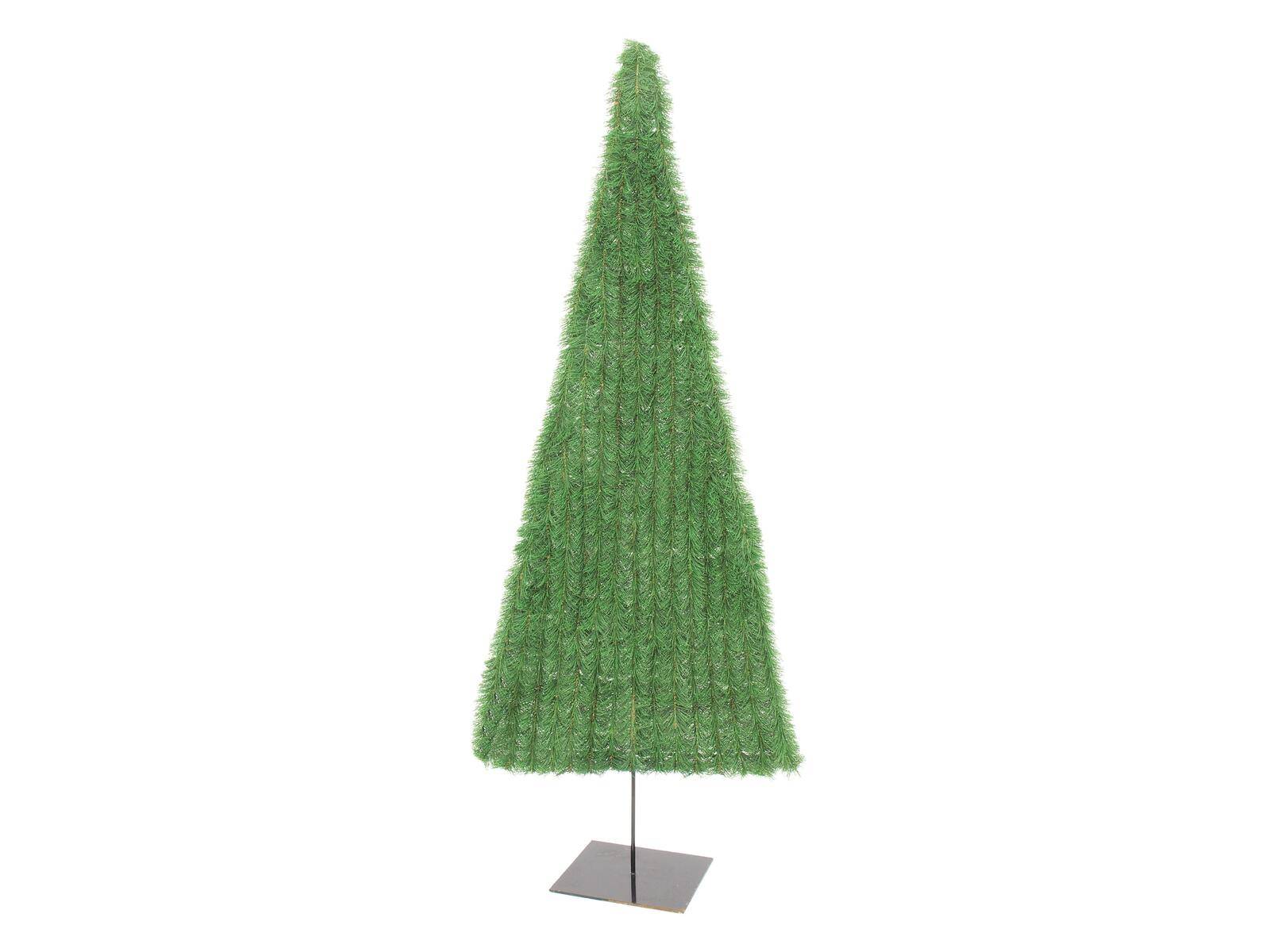 EUROPALMS Tannenbaum, flach, hellgrün, 120cm