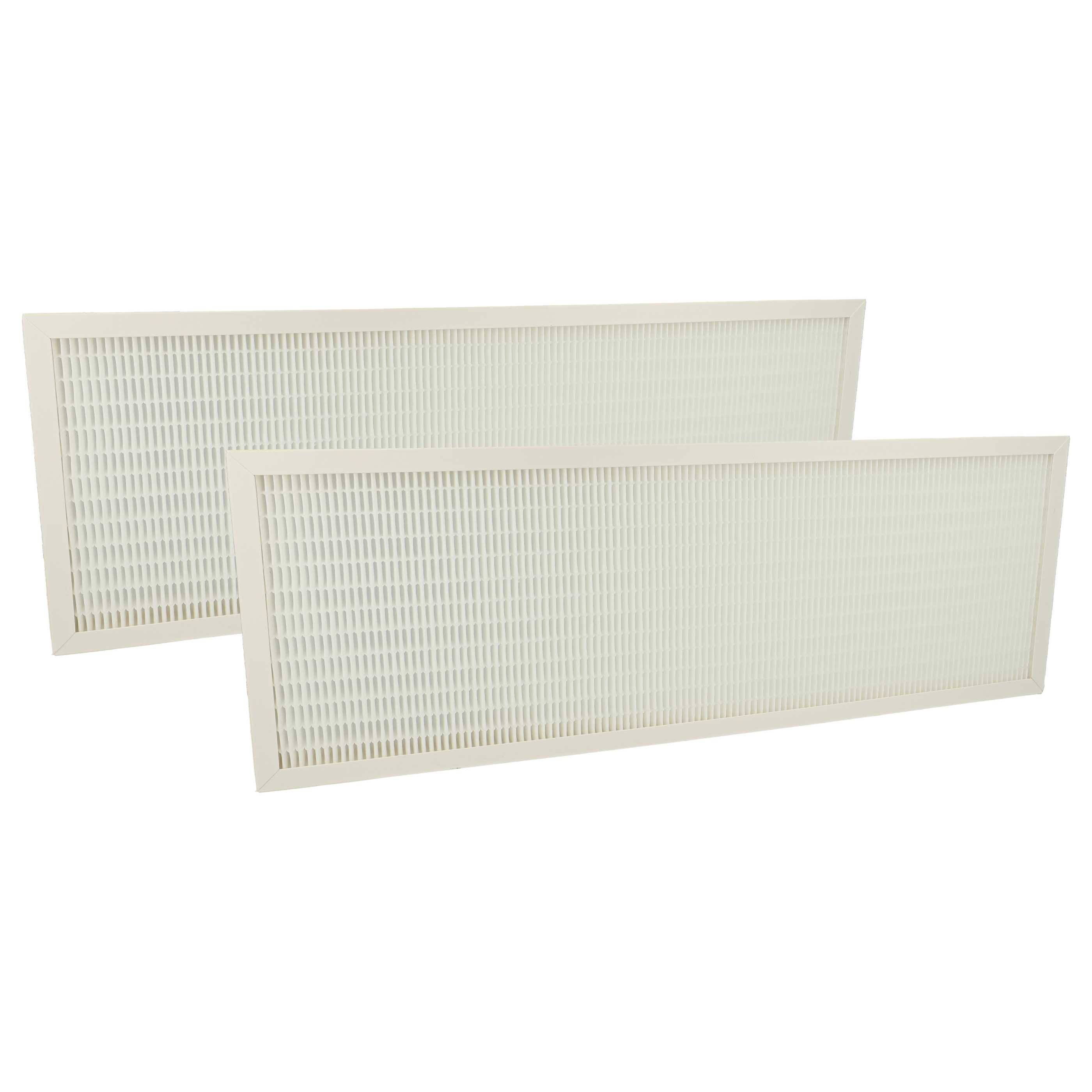 vhbw 2x Luftfilter F7 kompatibel mit Viessmann Vitovent 300-W, 200-W Lüfter, Badlüfter, Ventilator, Lüftungsgerät (2x Zuluftfilter)