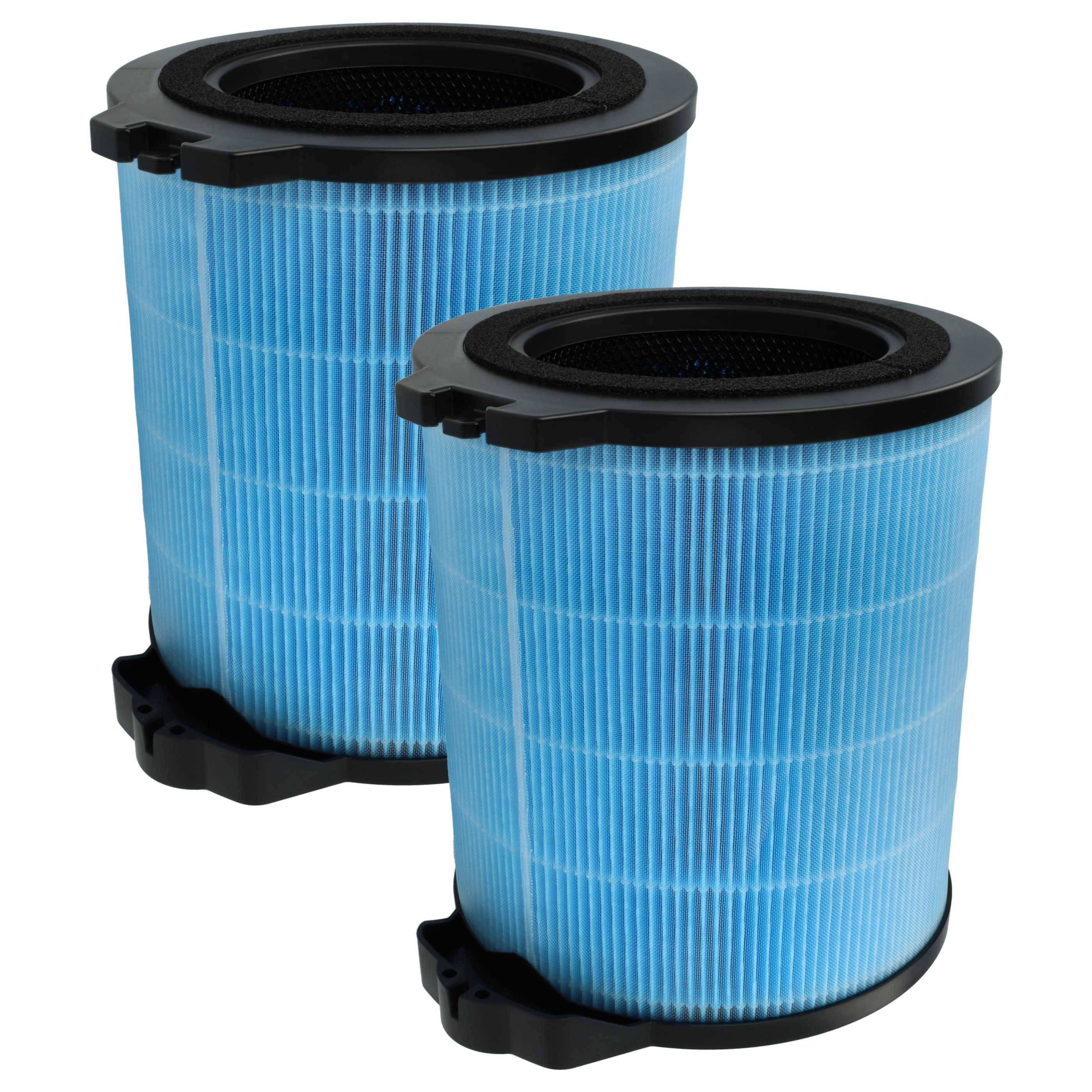 vhbw 2x H12 Filter Ersatz für Hoover 35602347 | U97 für Luftreiniger - Ersatz-Filter mit integriertem Aktivkohle-Filter