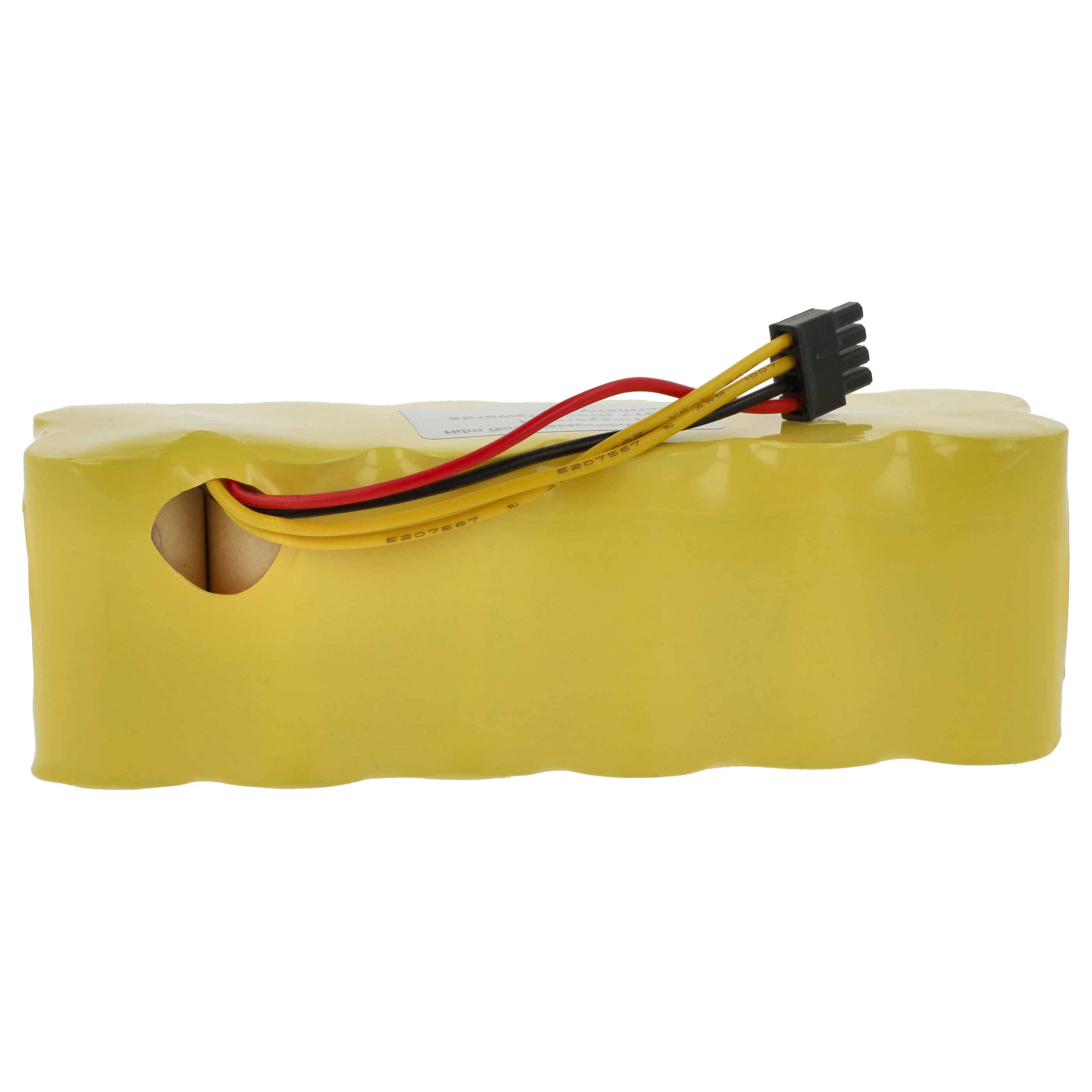 vhbw Akku kompatibel mit Ariete Bricola 2713, Briciola 2717, Briciola 2712, Briciola 2711 Saugroboter (1800 mAh, 14,4 V, NiMH)