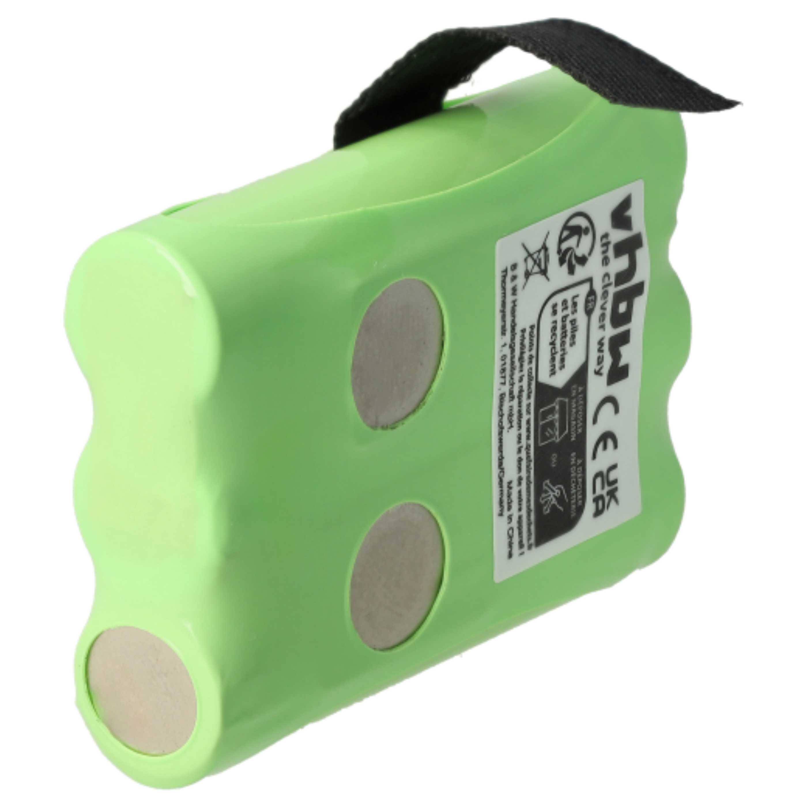 vhbw 5x Akku Ersatz für 53617, 3XCAAA, KEBT-086-B für Funkgerät, Walkie Talkie (700 mAh, 3,6 V, NiMH)