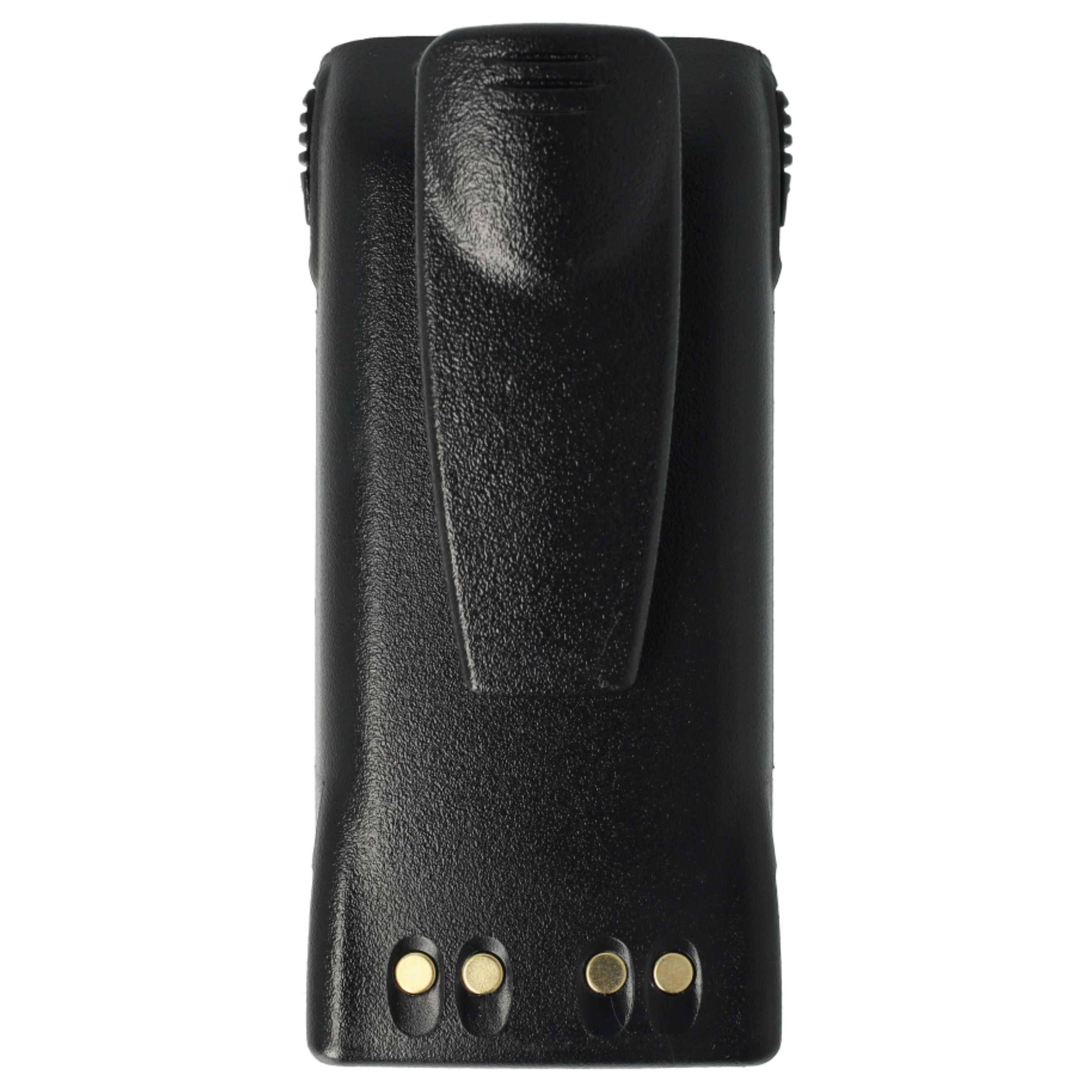 vhbw 5x Akku Ersatz für Motorola WPNN4045R, WPNN4045AR für Funkgerät, Walkie Talkie (2600 mAh, 7,4 V, Li-Ion)