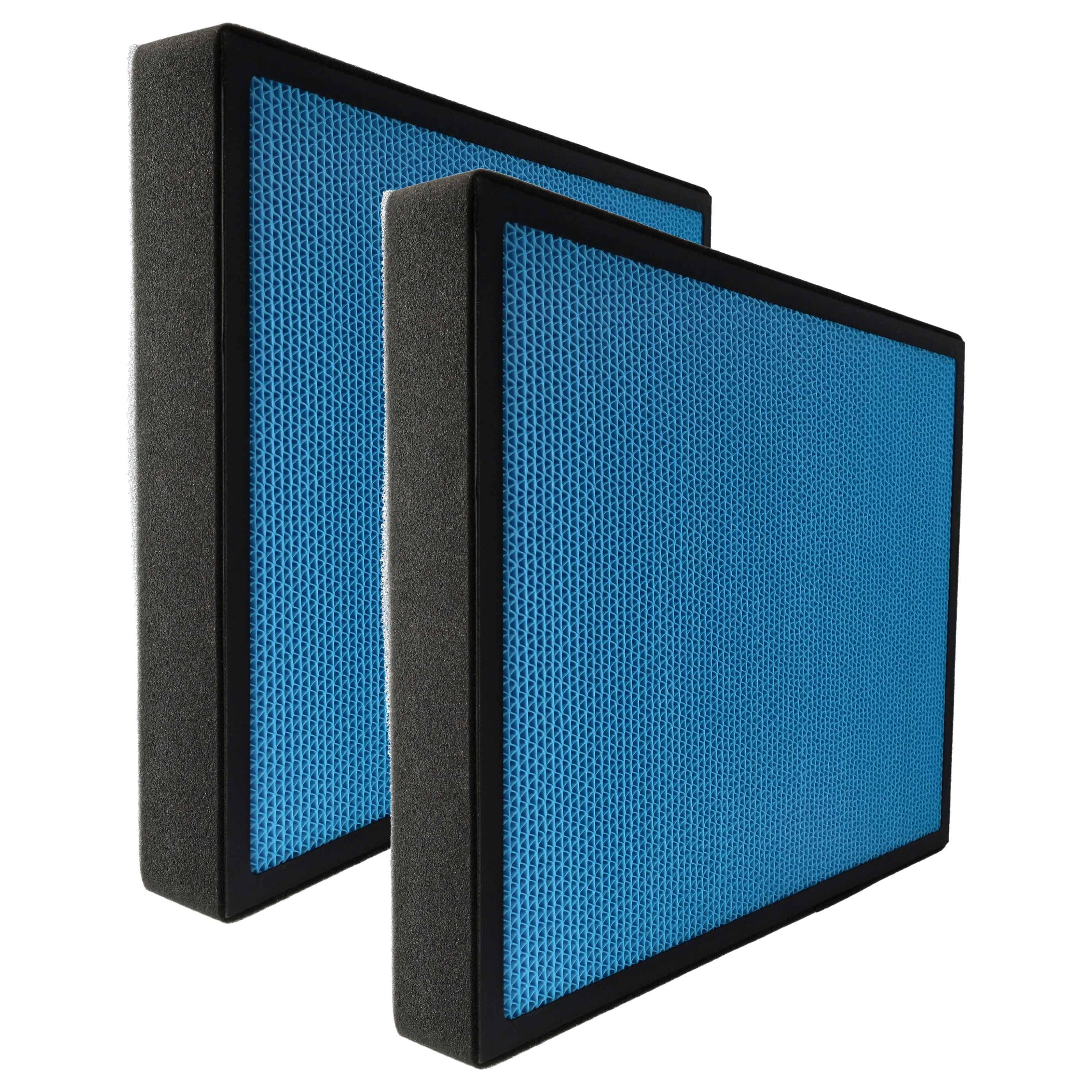 vhbw 2x Luftilter Ersatz für Comedes PT94068 für Luftreiniger - Kombifilter Vorfilter + HEPA + Aktivkohle + TiO2