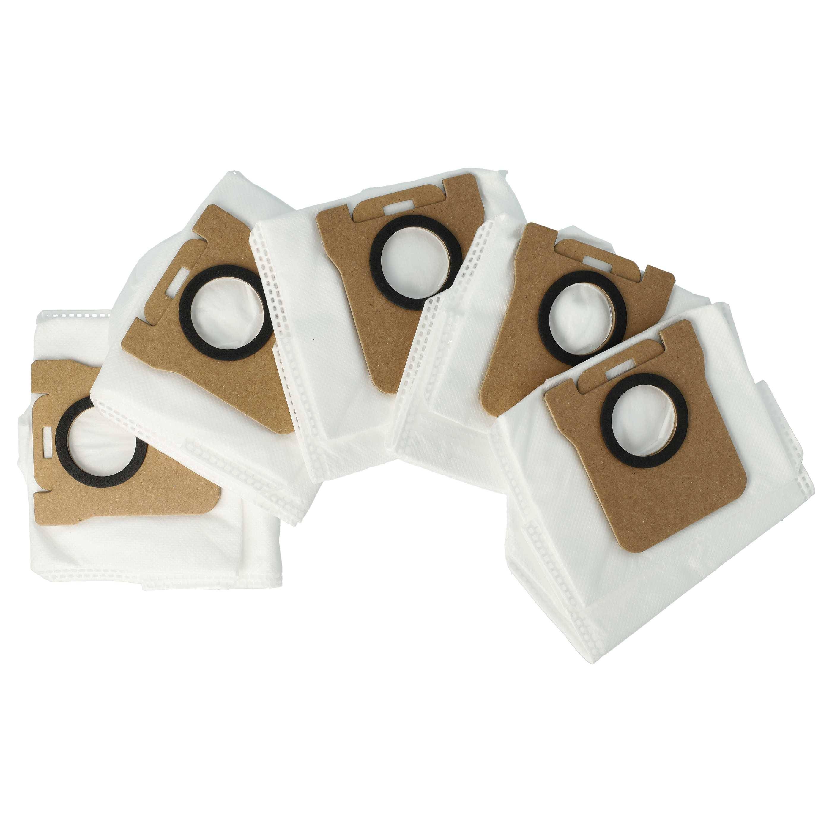vhbw 5x Staubbeutel kompatibel mit Dreame L10s Ultra Heat, L10 Ultra Saugroboter - Beutel für die Absaugstation