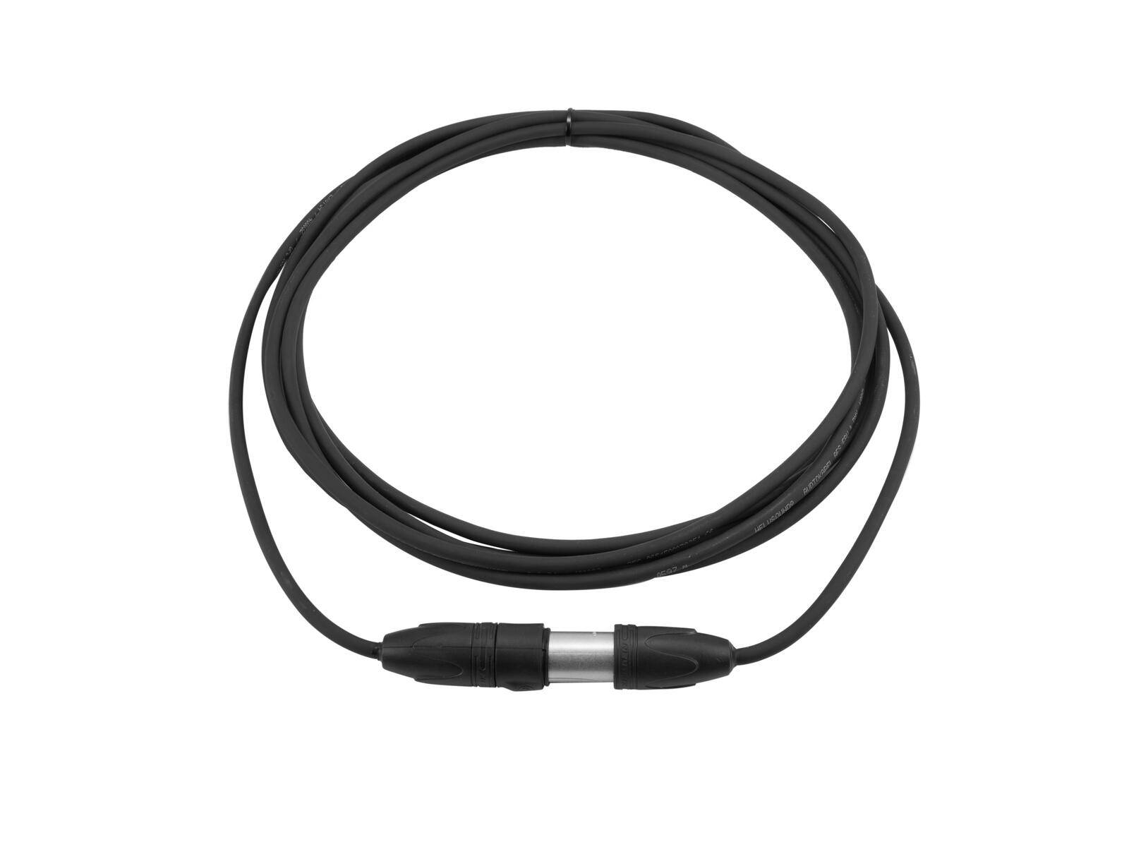 PSSO DMX Kabel IP65 3pol 5m schwarz