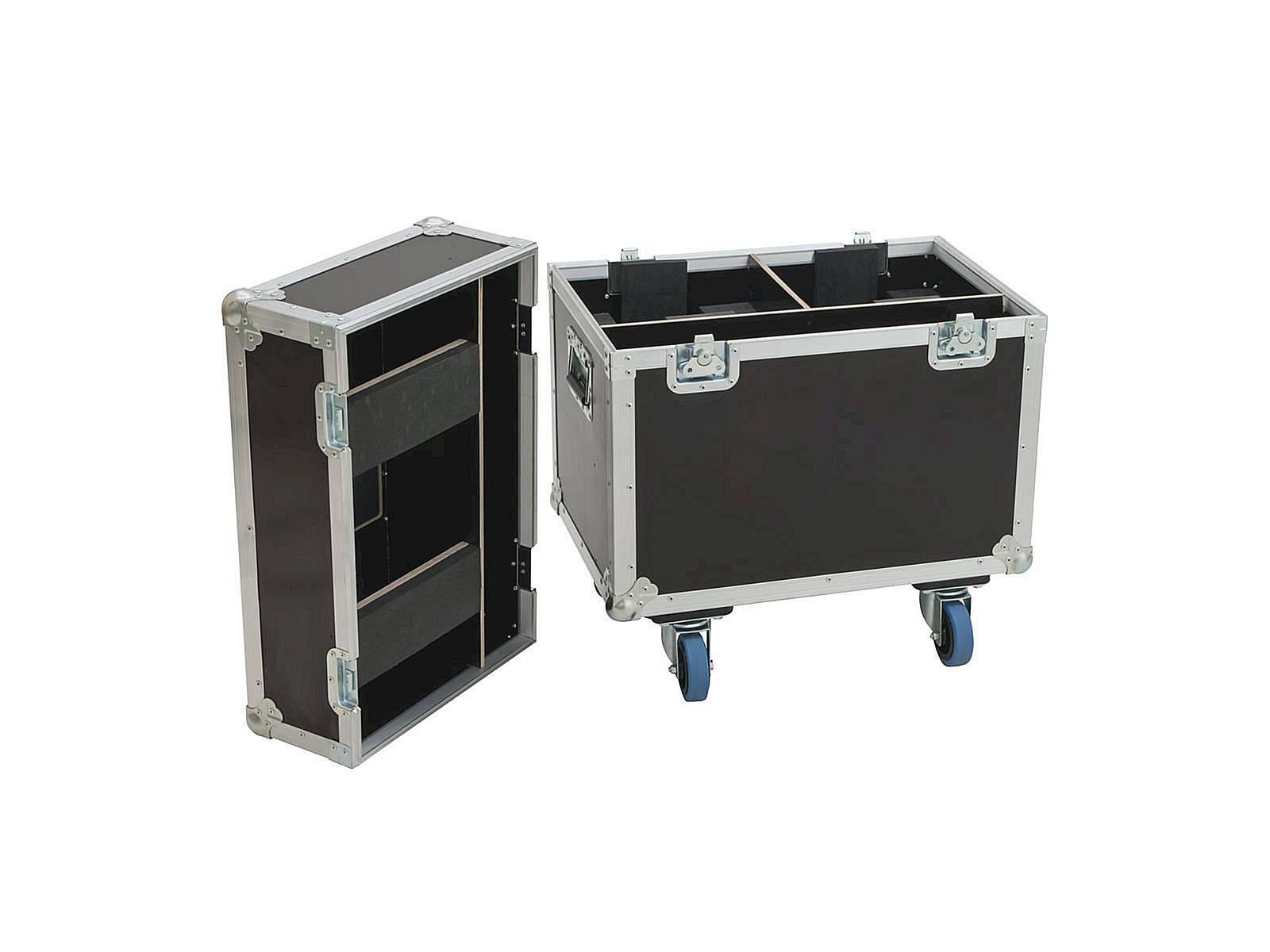 ROADINGER Flightcase 2x LED TMH-75