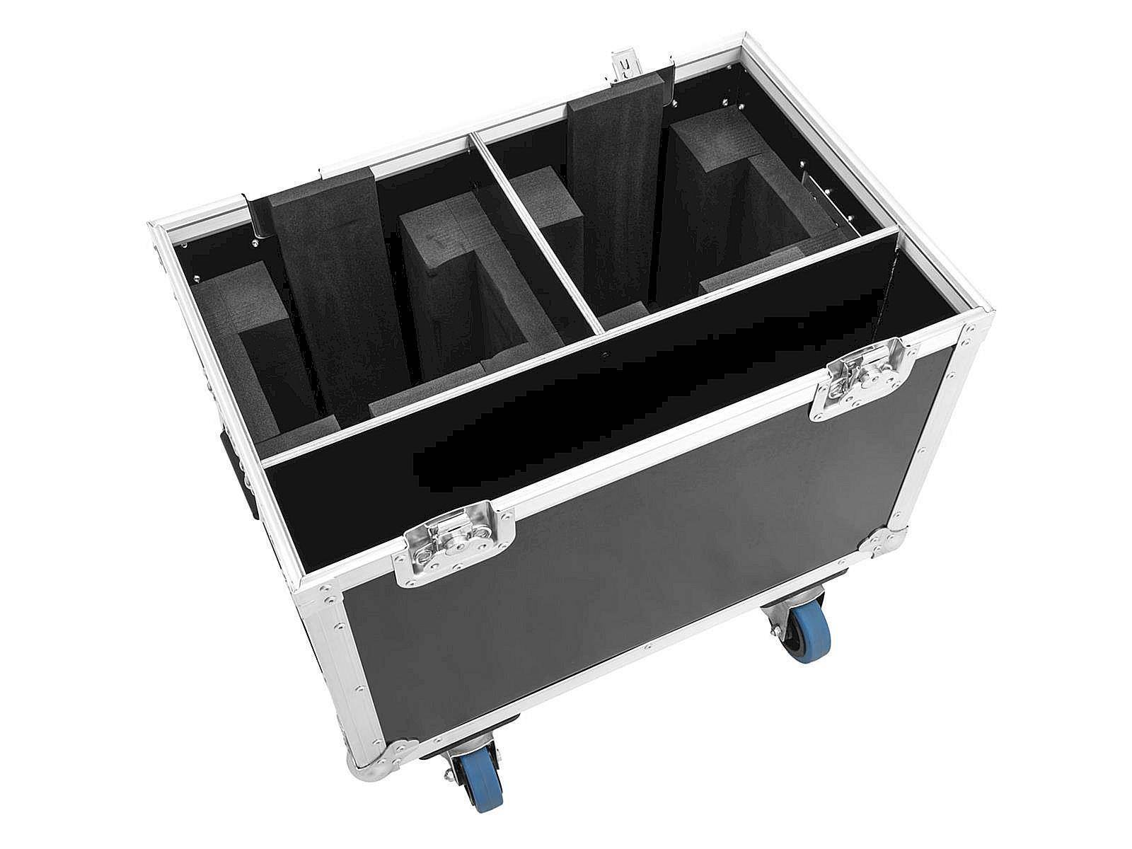 ROADINGER Flightcase 2x LED TMH-75