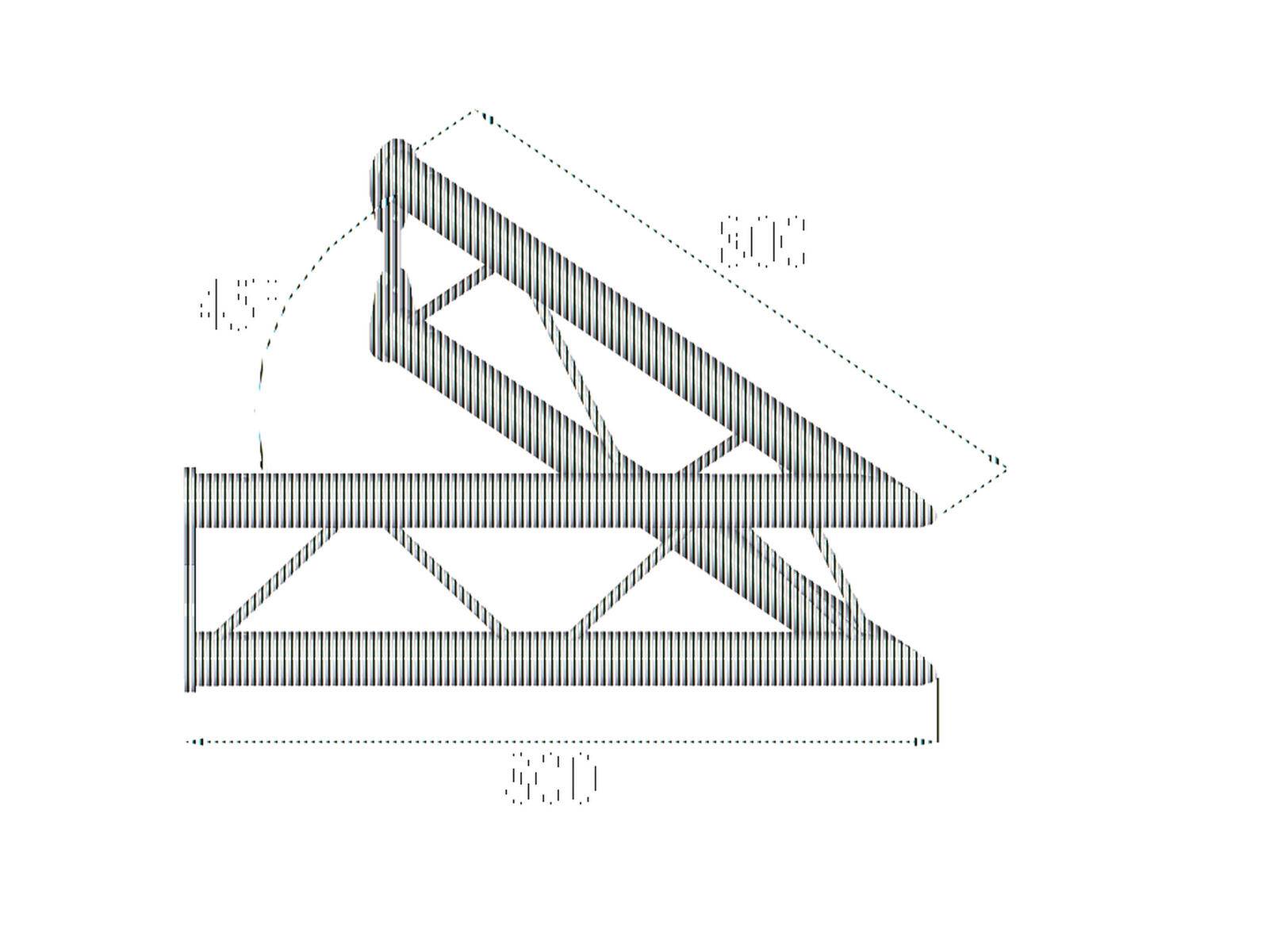 ALUTRUSS BISYSTEM PV-19 2-Weg 45° vertikal