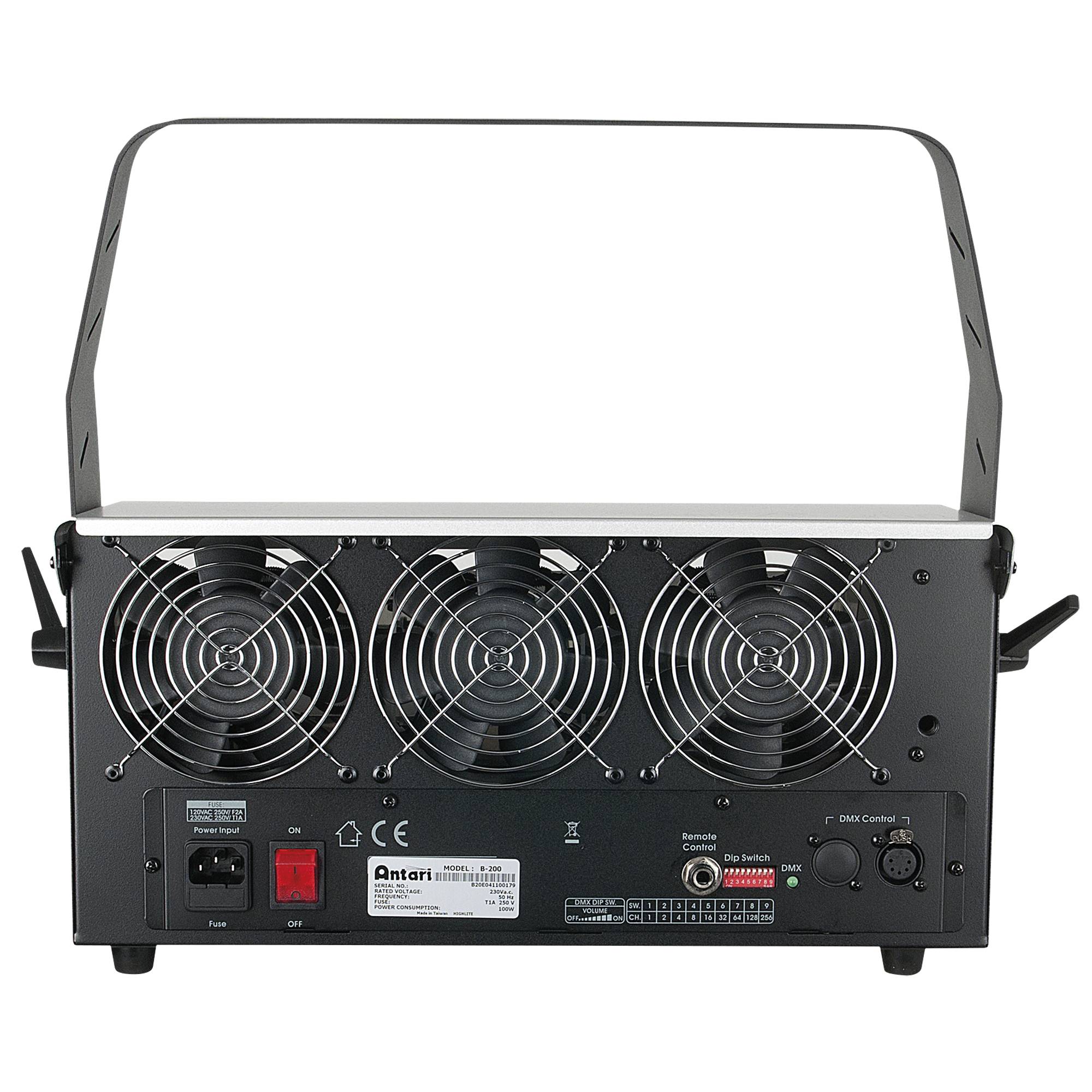 Antari B-200 - Leistungsstarke DMX-Seifenblasenmaschine