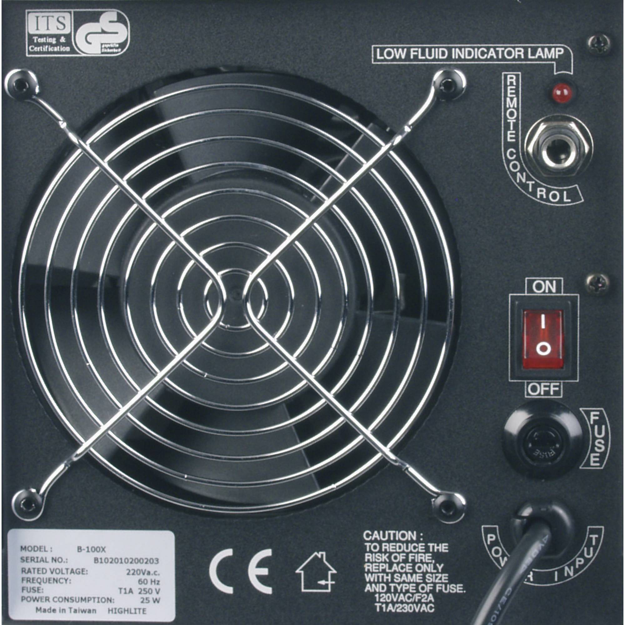 Antari B-100X Bubble Machine Optional mit kabelloser Fernsteuerung