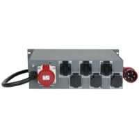 Showgear PS-3202 MKII CEE 32 A 32A-CEE-Eingang - 2 x 16A-CEE-Ausgänge + 6 x Schuko-Ausgänge Showgear PS-3202 MKII CEE 32 A 32A-CEE-Eingang - 2 x 16A-CEE-Ausgänge + 6 x Schuko-Ausgänge