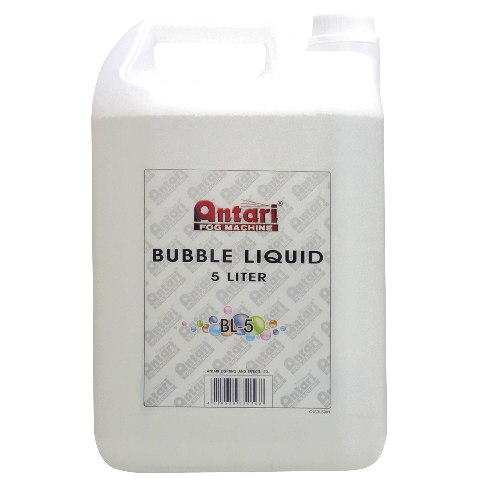 Antari BL-5 - Bubble Liquid 5 Liter - gebrauchsfertig