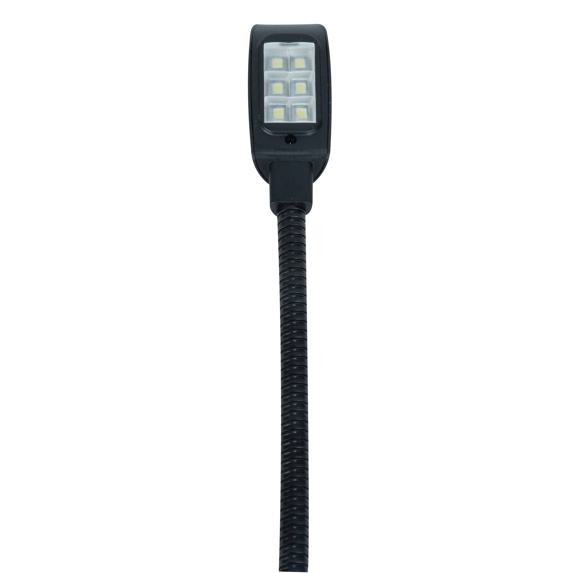 Showgear GooseLight XLR, CW 40 cm - 3-polig gerade