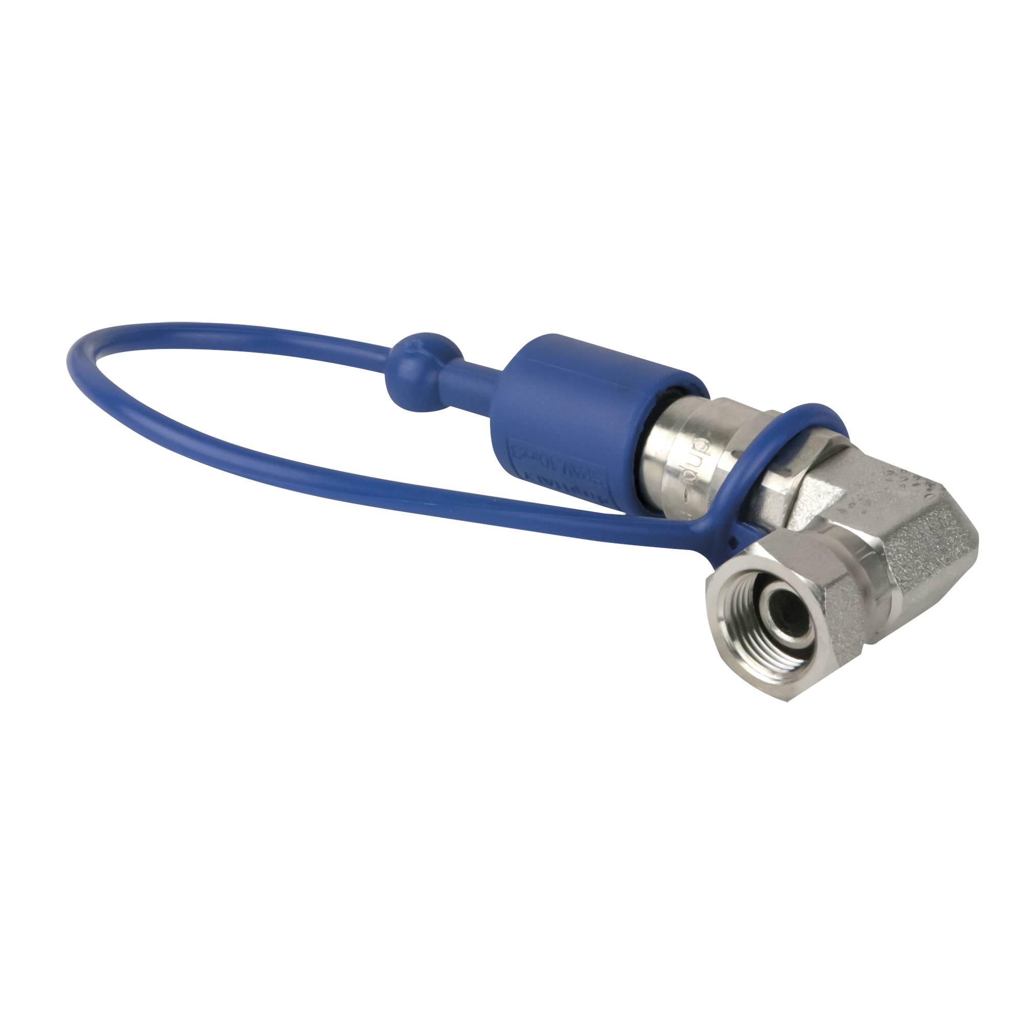 Showtec CO? 90° 3/8 to Q-lock Adapter male Geschlossenes System