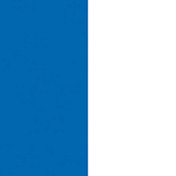 Showgear Handheld Confetti Cannon 50 cm, blau/weiß, feuerhemmend und biologisch abbaubar