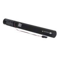 Showgear Electric Streamer Cannon 50 cm, schwarz, feuerhemmend und biologisch abbaubar Showgear Electric Streamer Cannon 50 cm, schwarz, feuerhemmend und biologisch abbaubar