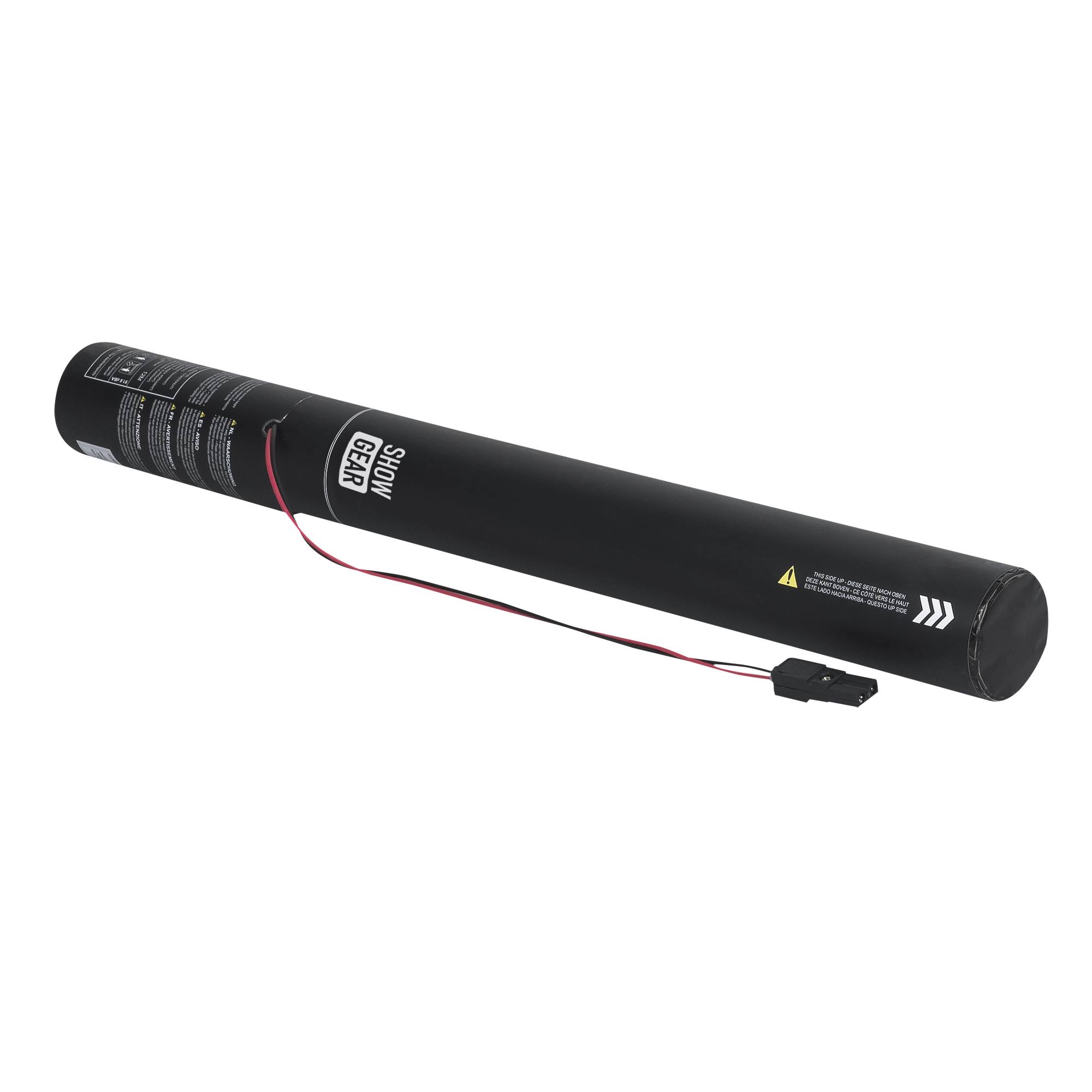 Showgear Electric Streamer Cannon 50 cm, gold metallic, feuerhemmend