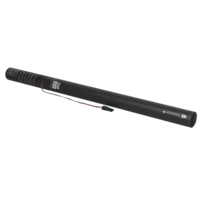 Showgear Electric Confetti Cannon Pro 80 cm, schwarz, feuerhemmend und biologisch abbaubar Showgear Electric Confetti Cannon Pro 80 cm, schwarz, feuerhemmend und biologisch abbaubar