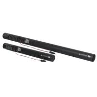 Showgear Electric Confetti Cannon Pro 80 cm, schwarz, feuerhemmend und biologisch abbaubar Showgear Electric Confetti Cannon Pro 80 cm, schwarz, feuerhemmend und biologisch abbaubar