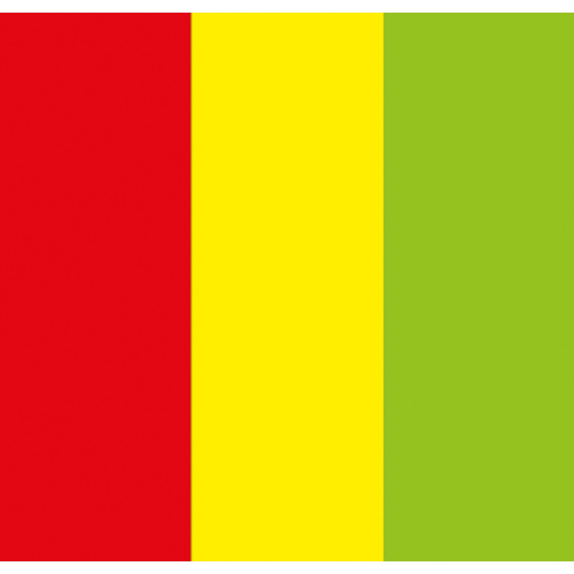 Showgear Electric Confetti Cannon Pro 80 cm, rot/gelb/grün, feuerhemmend und biologisch abbaubar