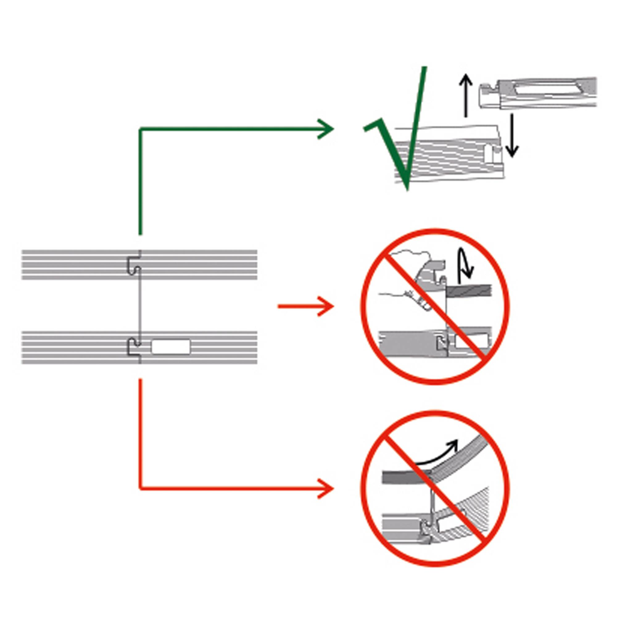 Showgear Cable Bridge 2 100 cm Mit 2 Kanälen - value line