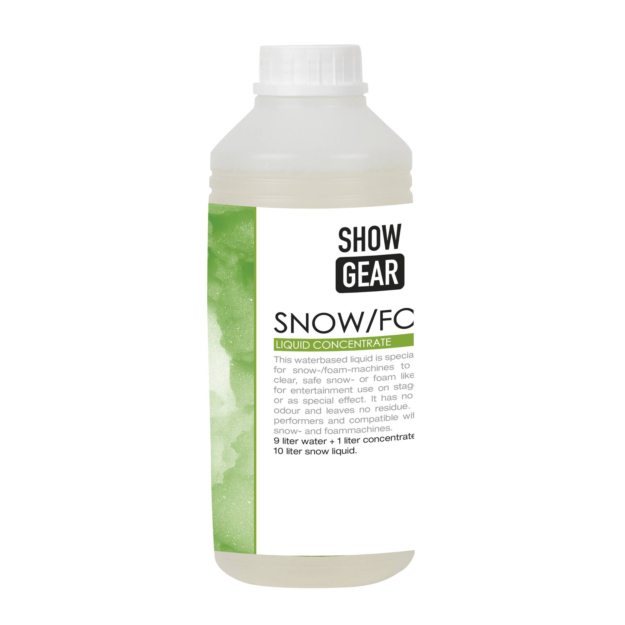Showgear Snow/Foam Concentrate 1 litre 1 Liter - wasserbasiert