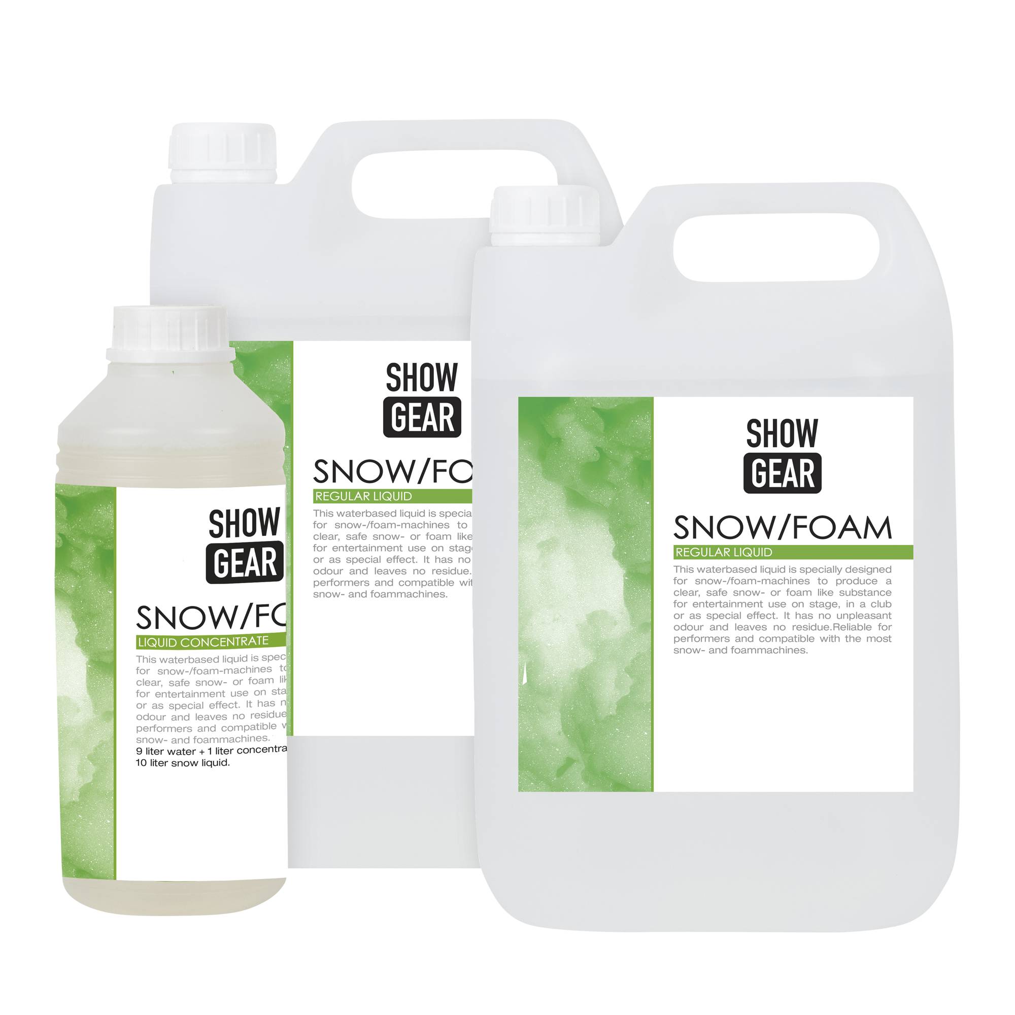 Showgear Snow/Foam Concentrate 5 litre 5 Liter - wasserbasiert