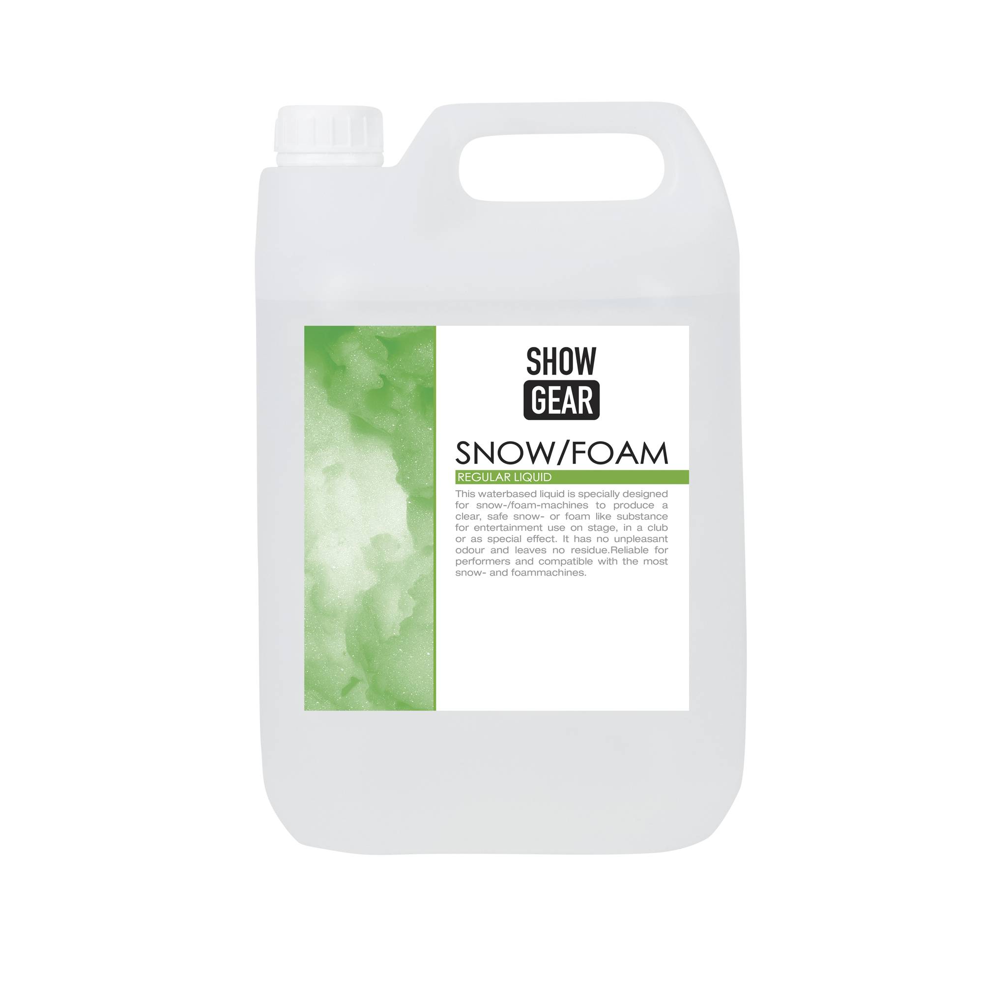 Showgear Snow/Foam Liquid 5 litre 5 Liter - gebrauchsfertig