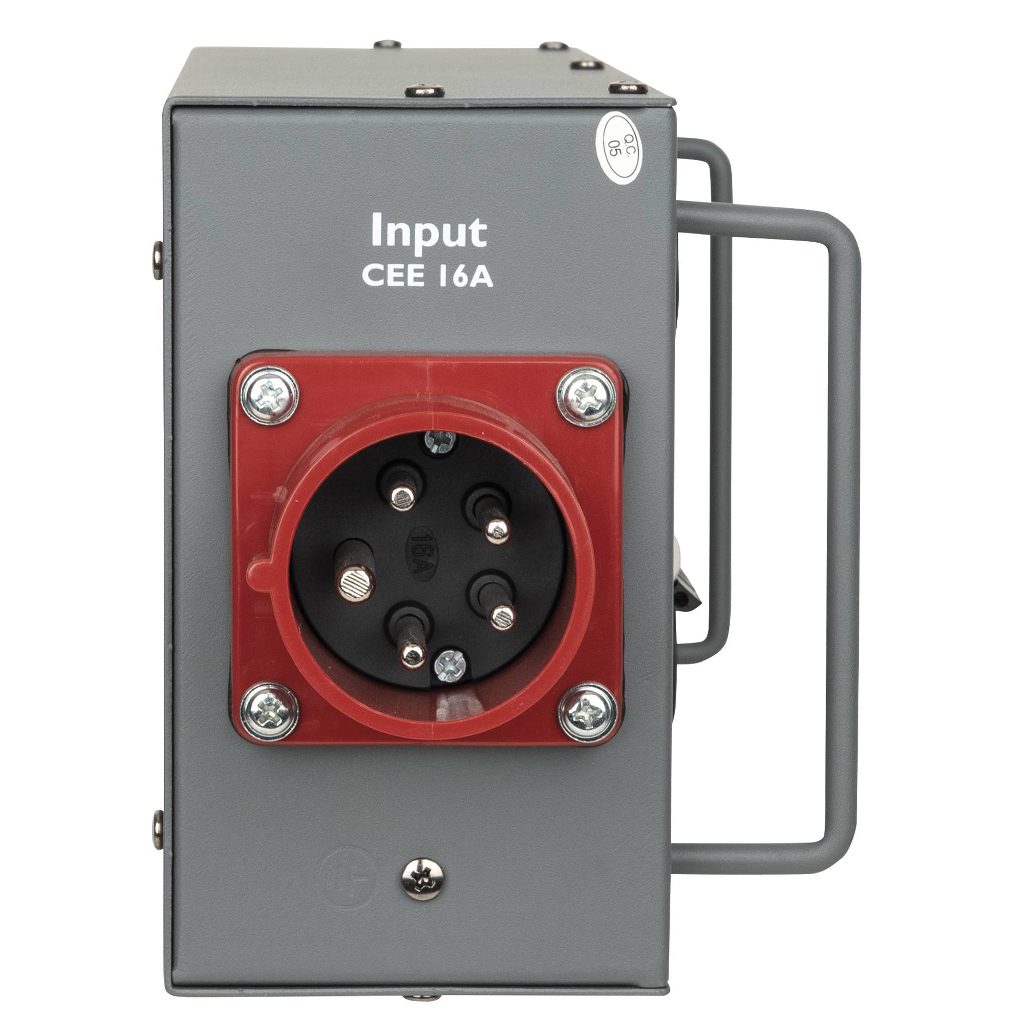 Showgear Power Split 16 True CEE 16A Powersplit mit Sicherung - CEE zu ProPower True1