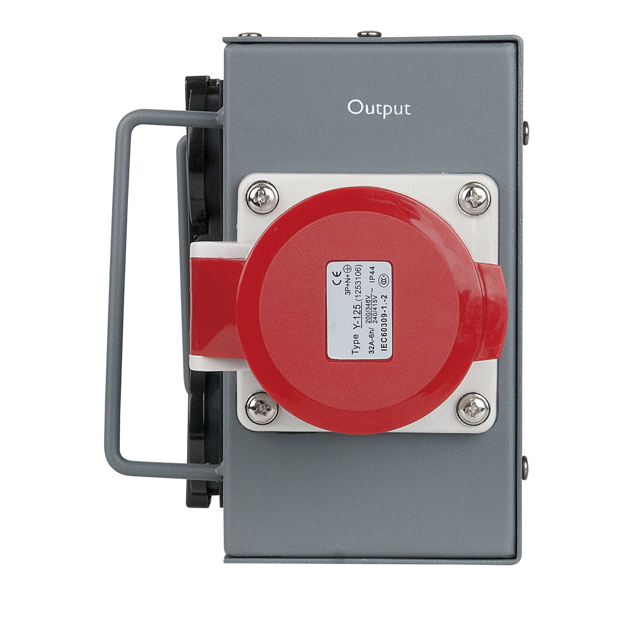 Showgear Powersplit 32 CEE 32 A Leistungsteiler mit Sicherung