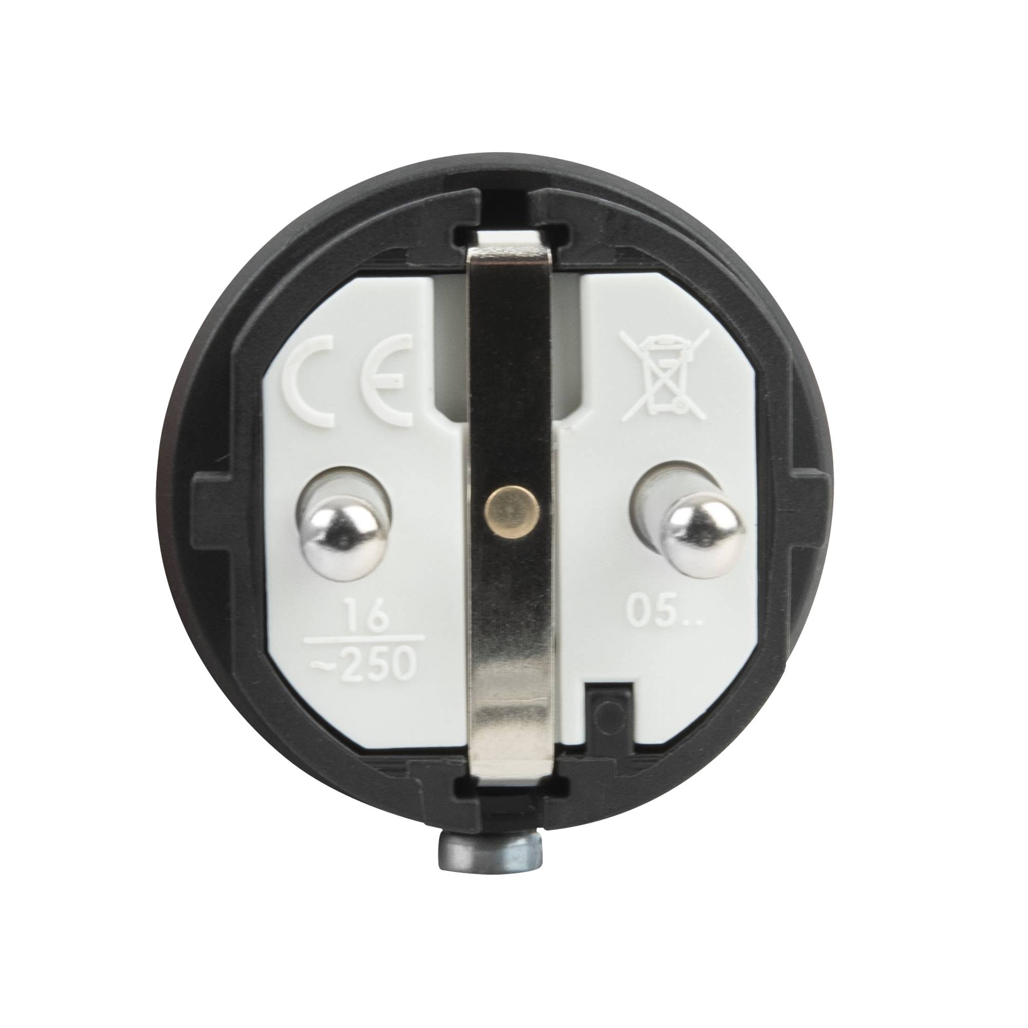 PCE Rubber Schuko Connector Male PCE - IP44